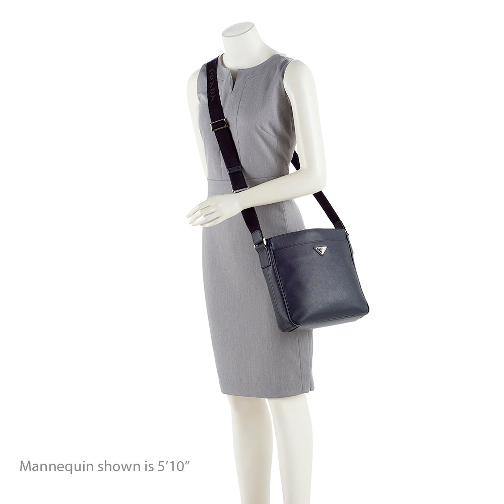 Prada Saffiano Messenger Bag (SHF-16391)