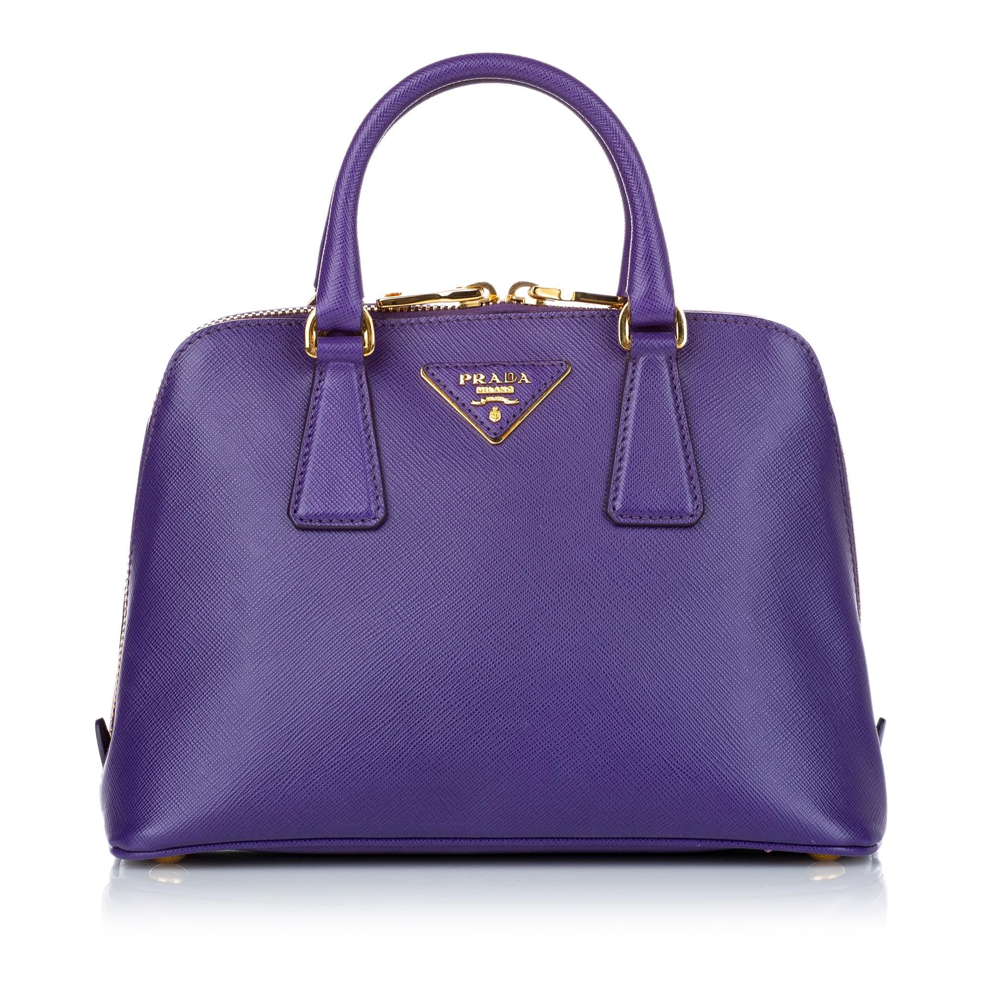 Prada Saffiano Promenade Satchel (SHG-28444)