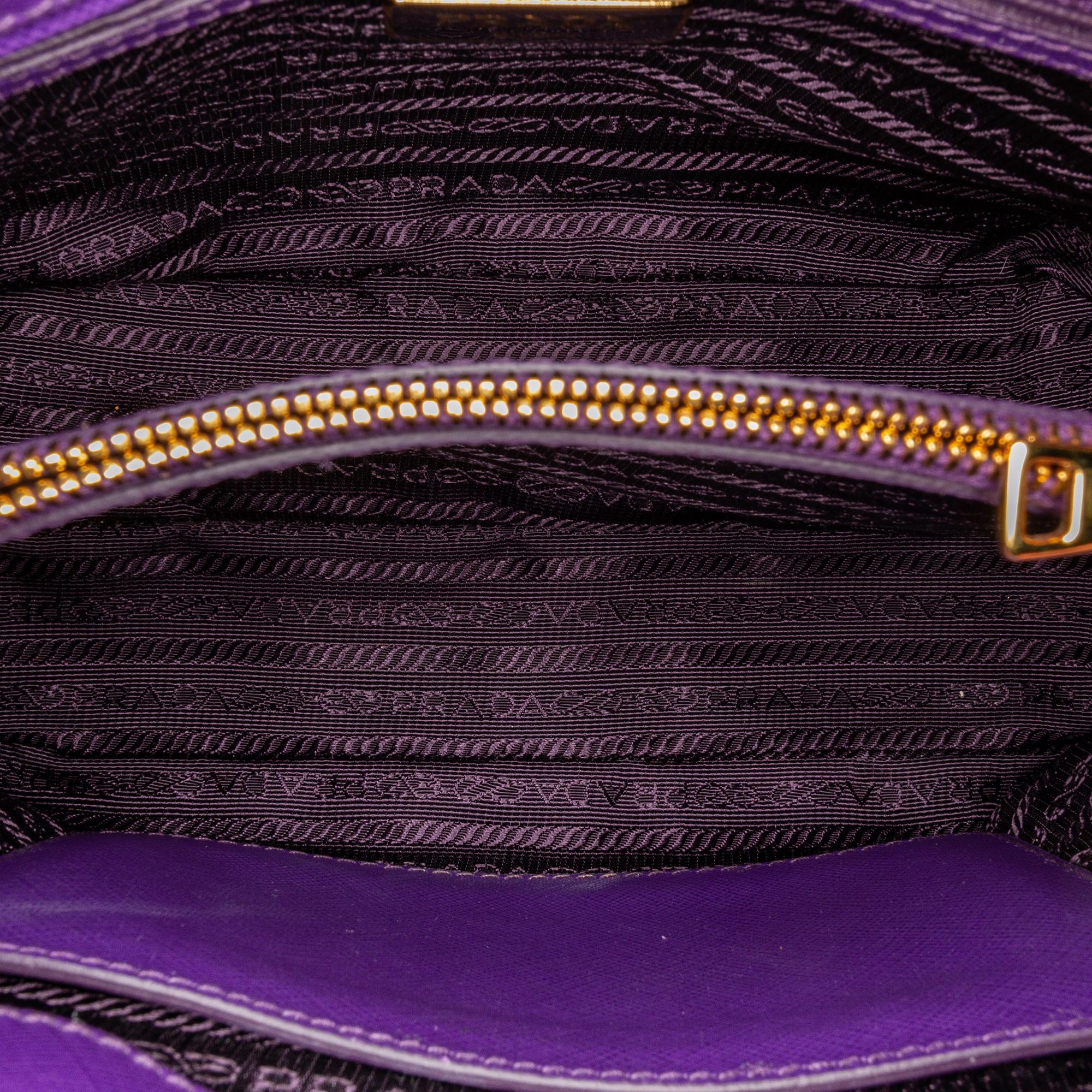 Prada Saffiano Promenade Satchel (SHG-28444)