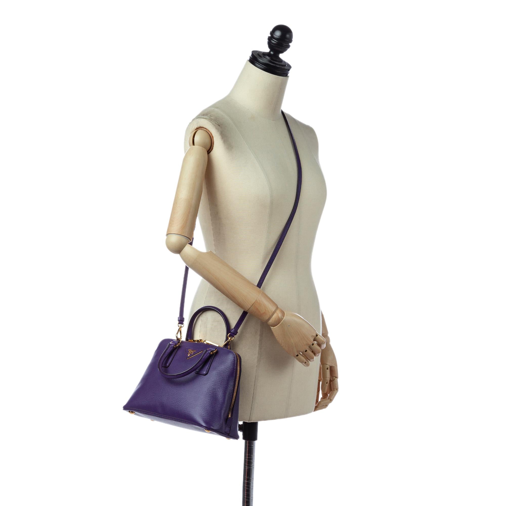 Prada Saffiano Promenade Satchel (SHG-28444)