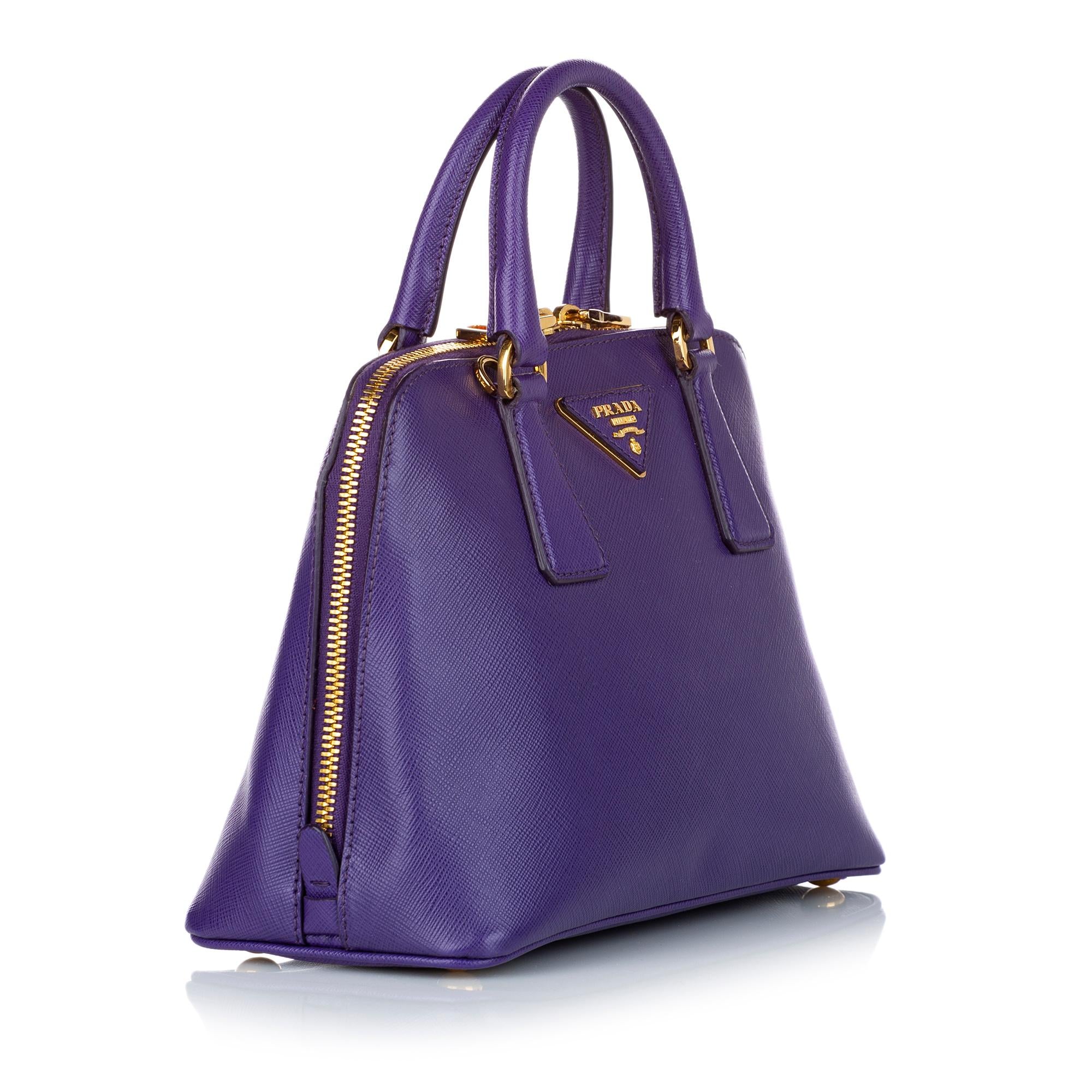 Prada Saffiano Promenade Satchel (SHG-28444)