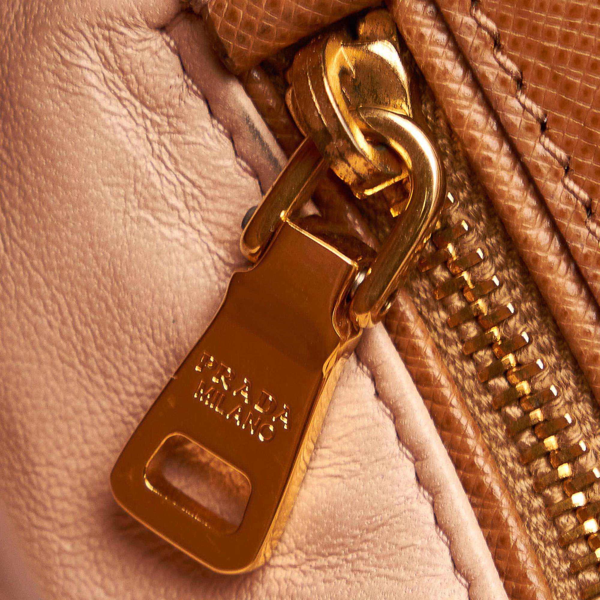 Prada Saffiano Sound Satchel (SHG-32240)