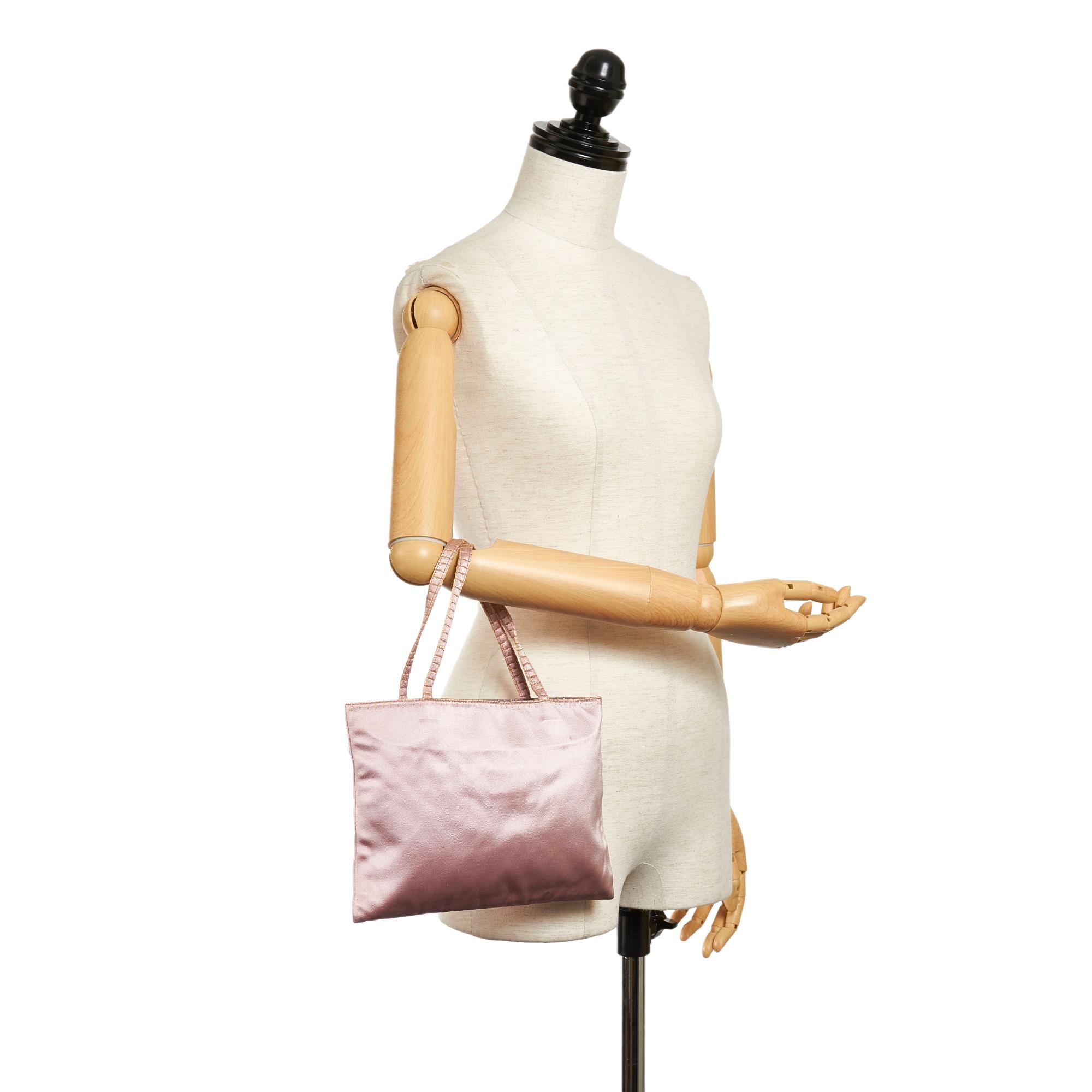 Prada Satin Handbag (SHG-30234)
