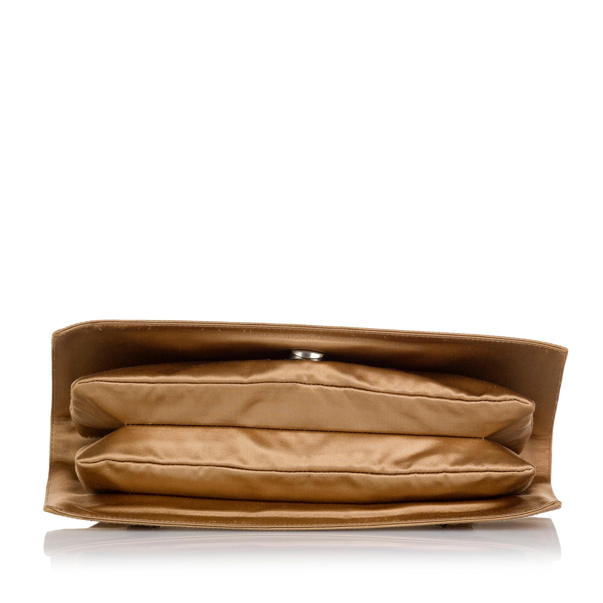 Prada Satin Shoulder Bag (SHG-36495)