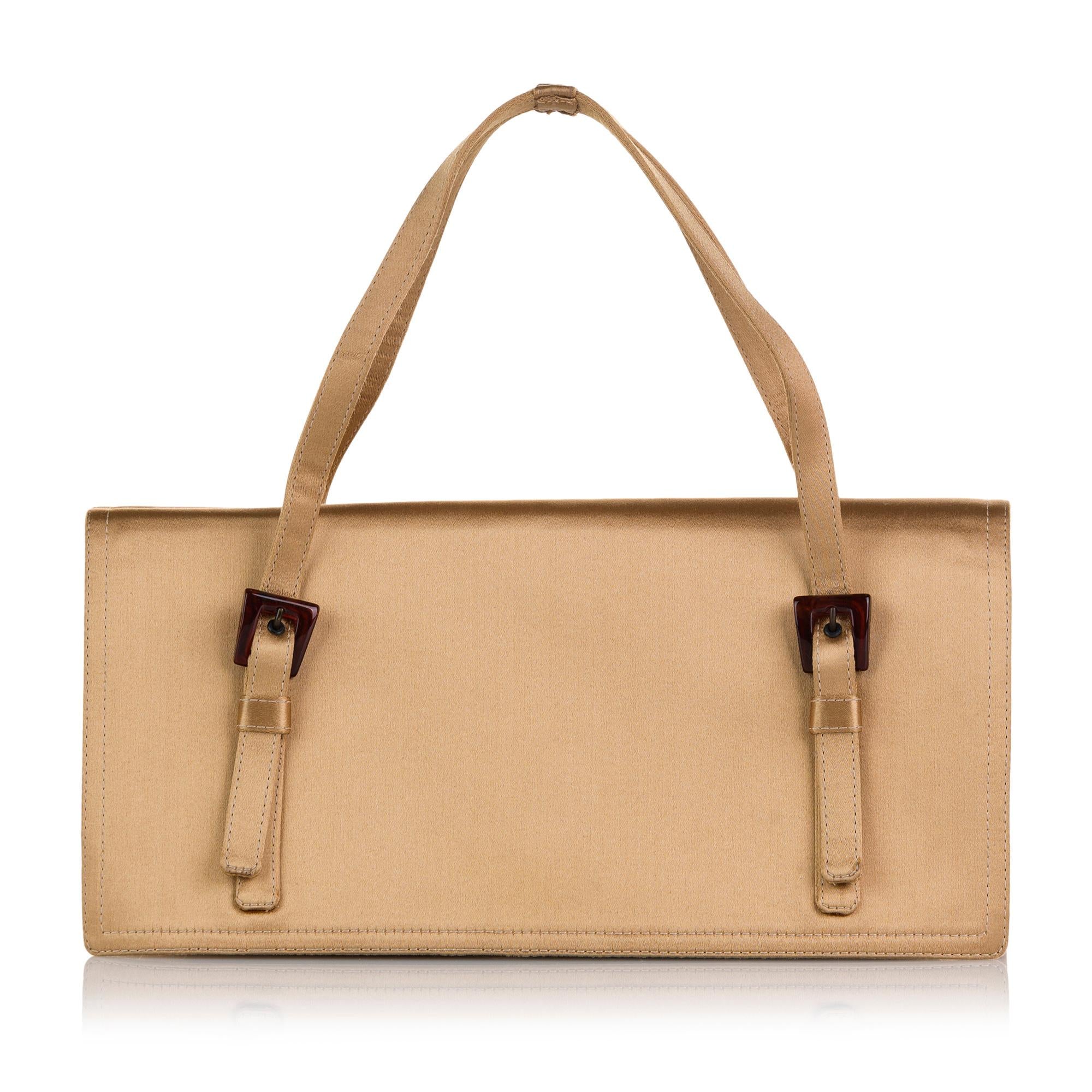 Prada Satin Shoulder Bag (SHG-36495)