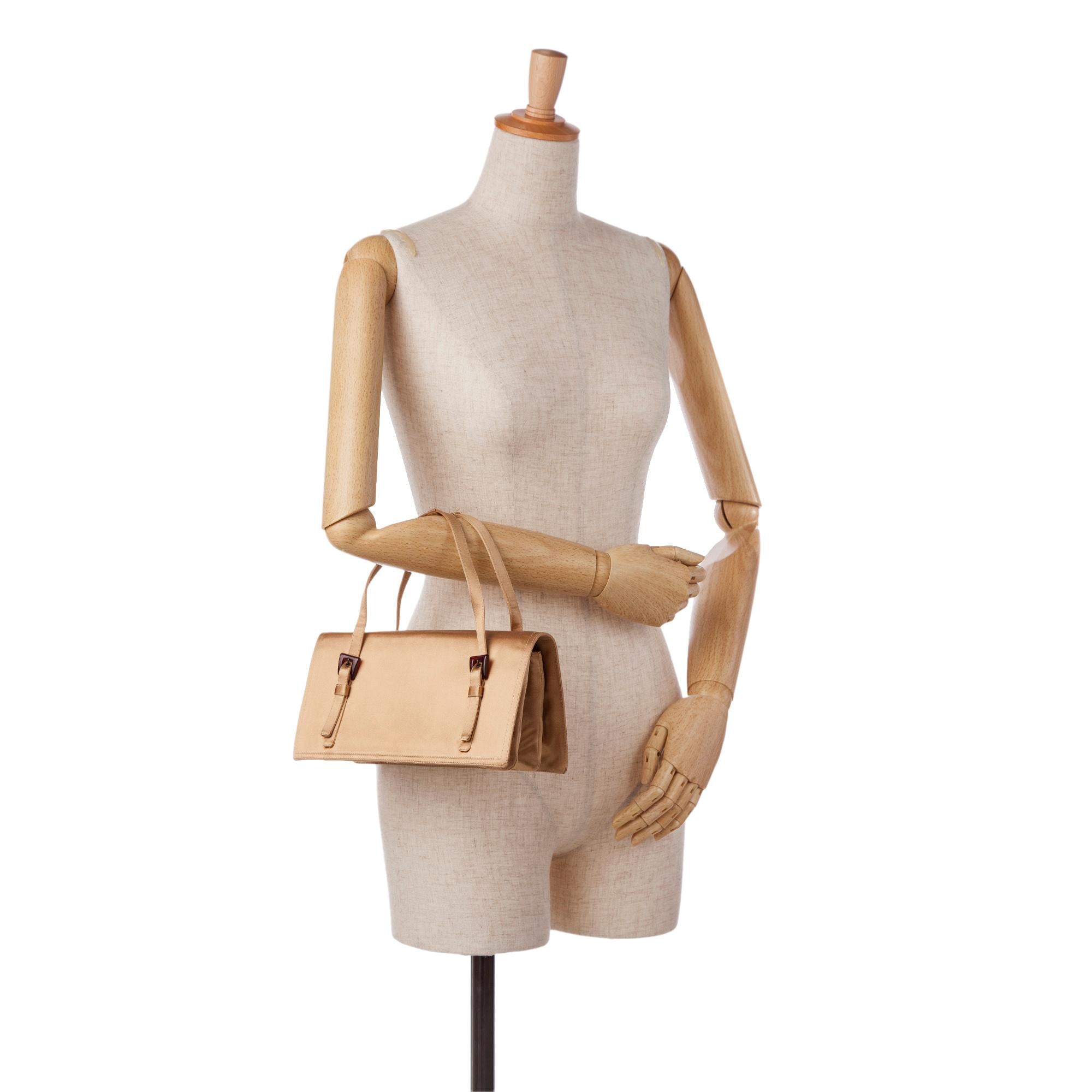 Prada Satin Shoulder Bag (SHG-36495)