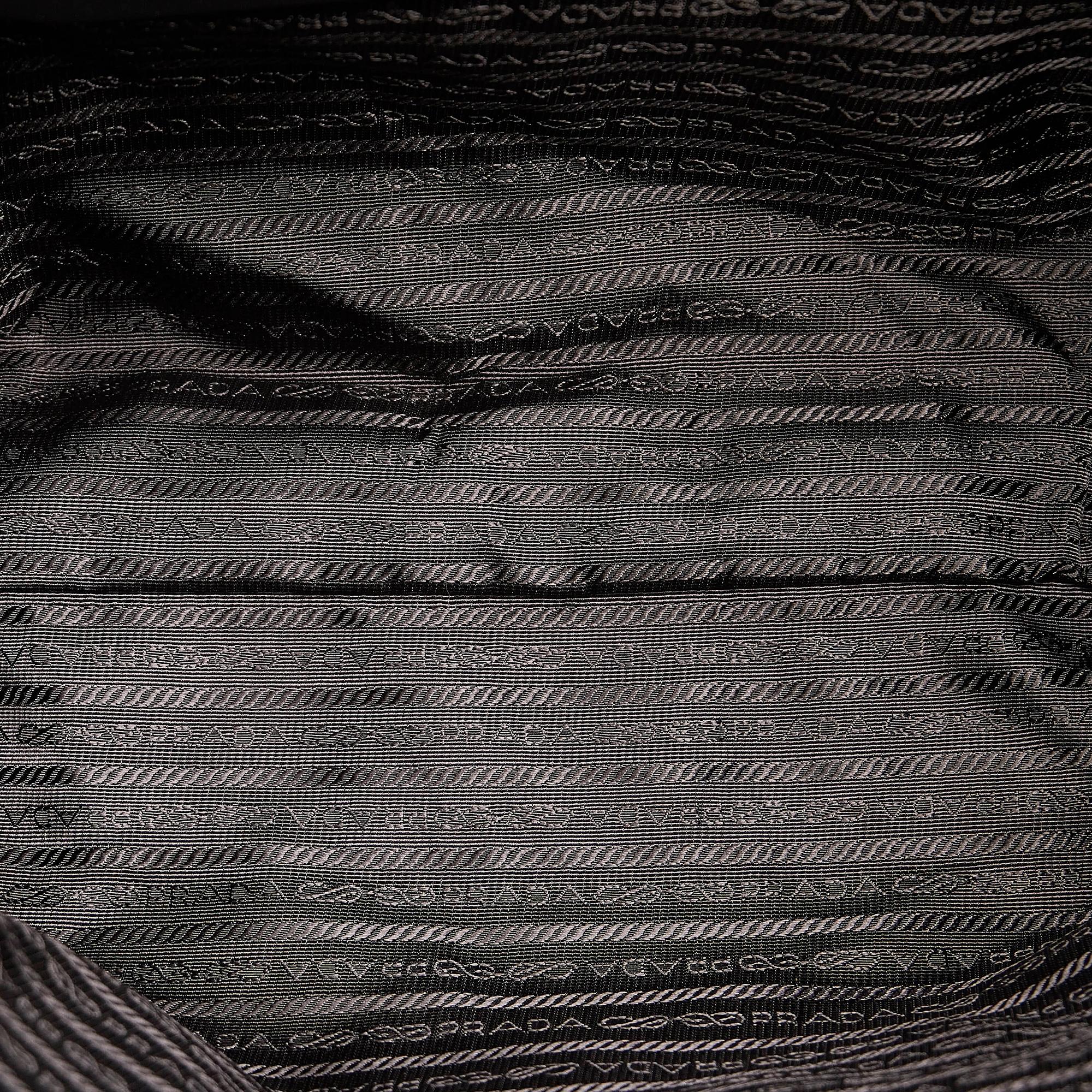 Prada Skull Print Tessuto Tote Bag (SHG-29605)