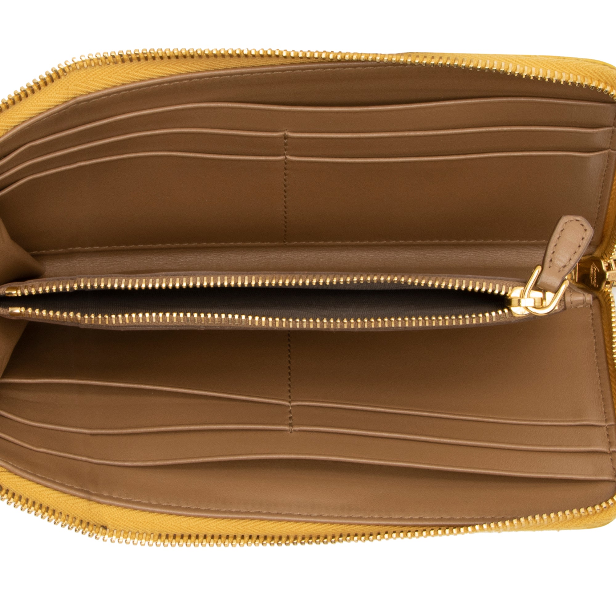 Prada Smooth Leather Long Zip Wallet (SHF-3tM7XI)