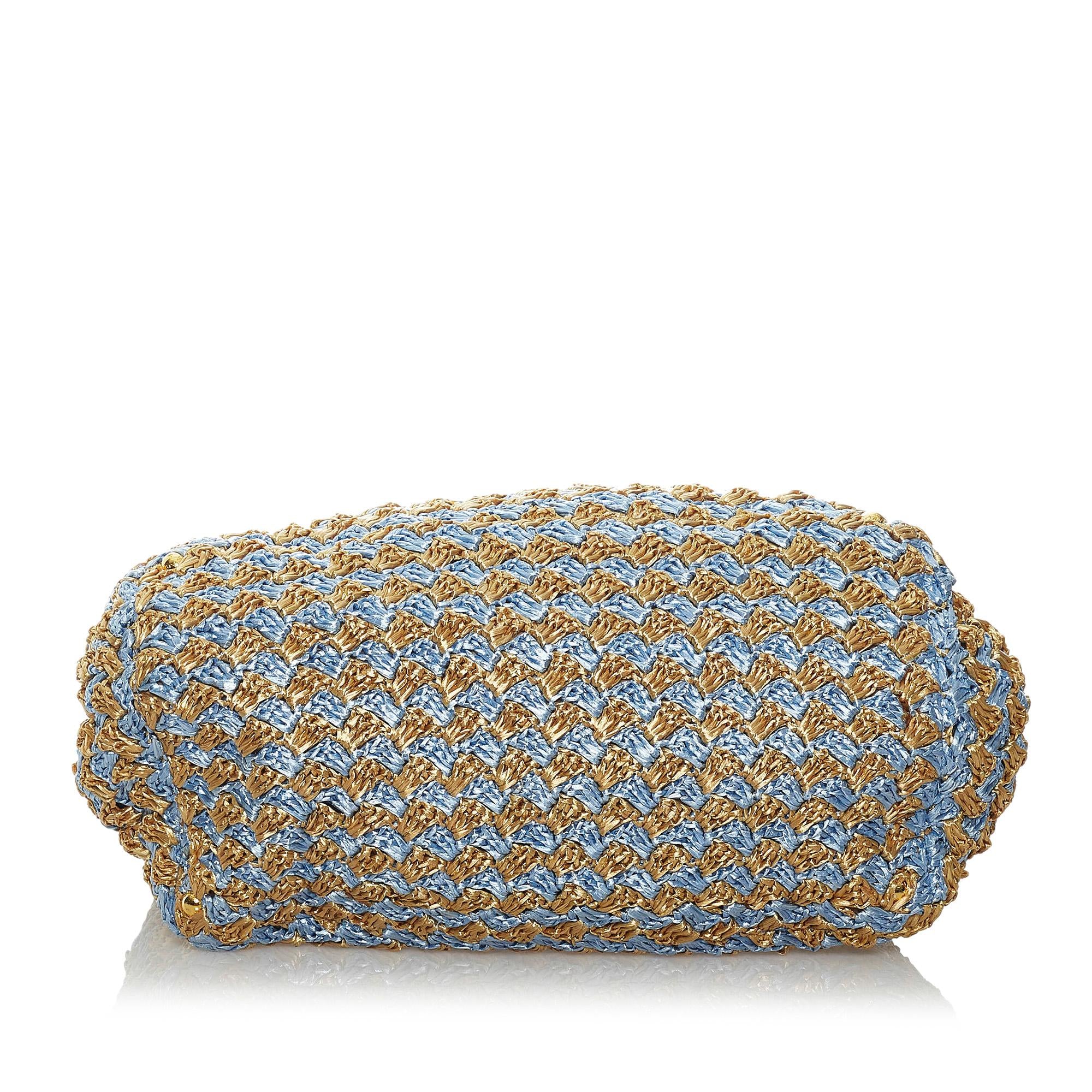 Prada Straw Handbag (SHG-29988)