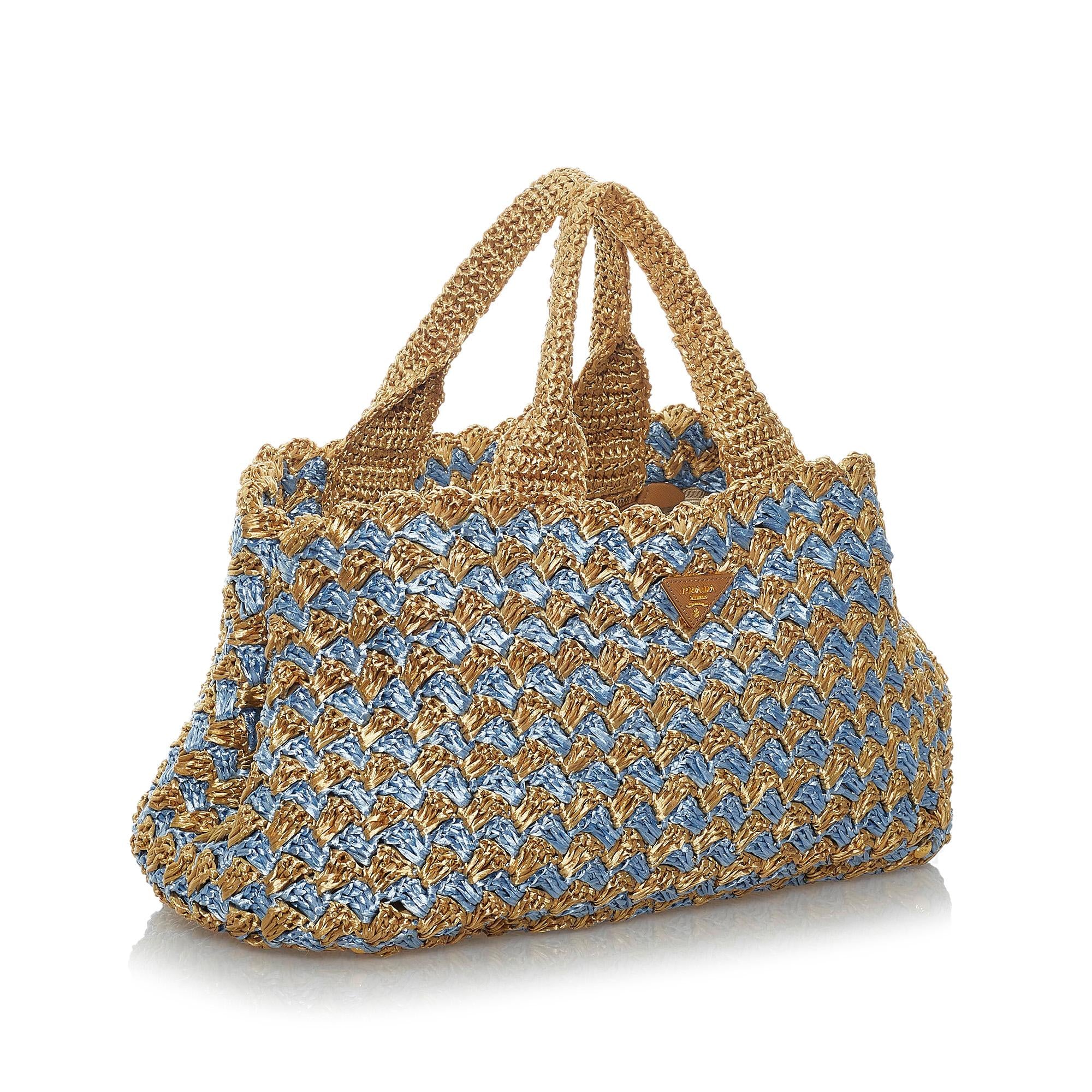 Prada Straw Handbag (SHG-29988)