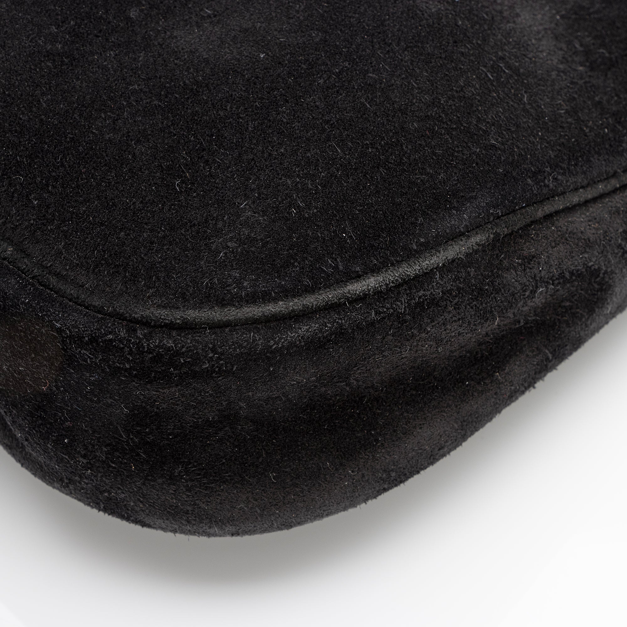 Prada Suede Camoscio Cross Hobo (SHF-23634)