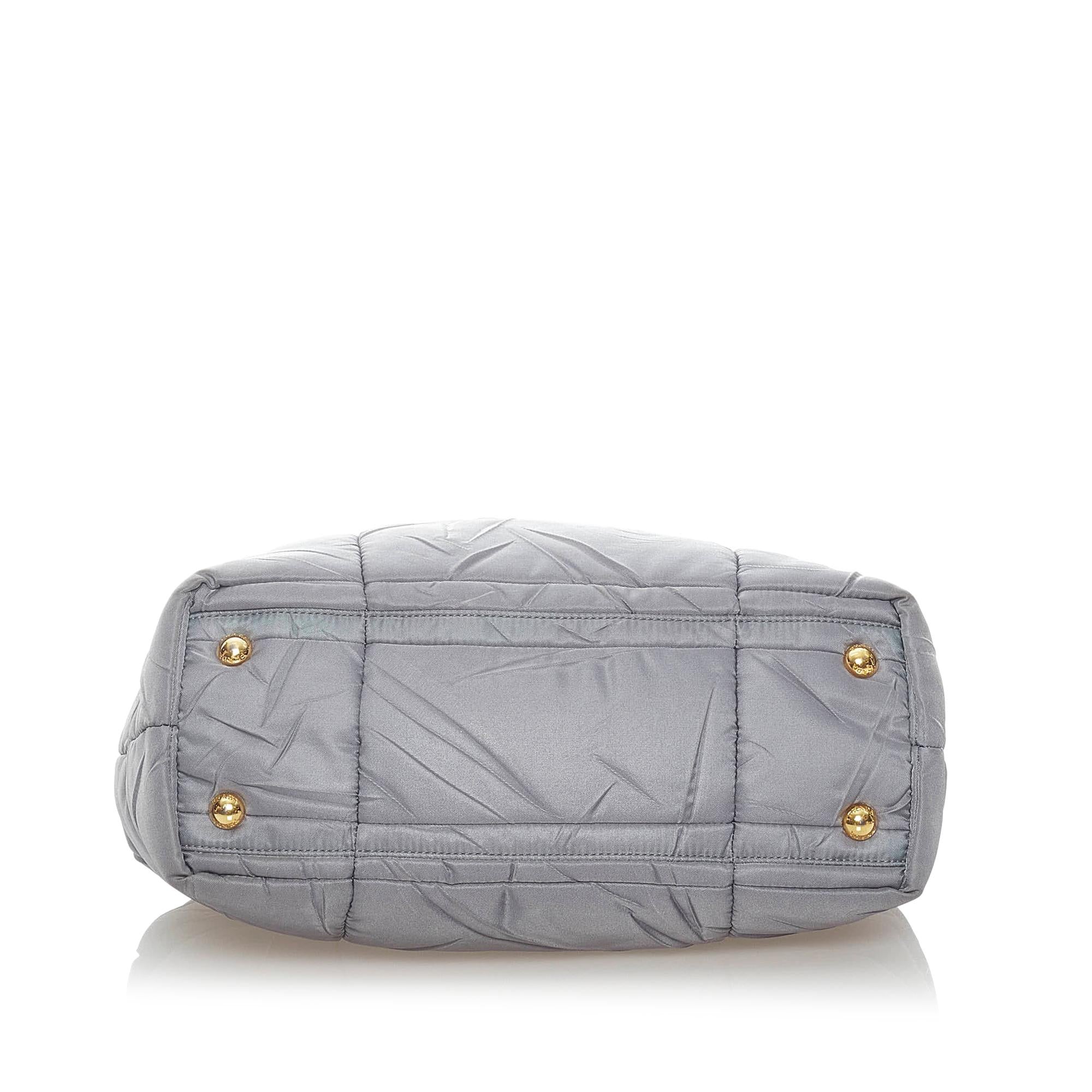 Prada Tessuto Bomber Handbag (SHG-33164)