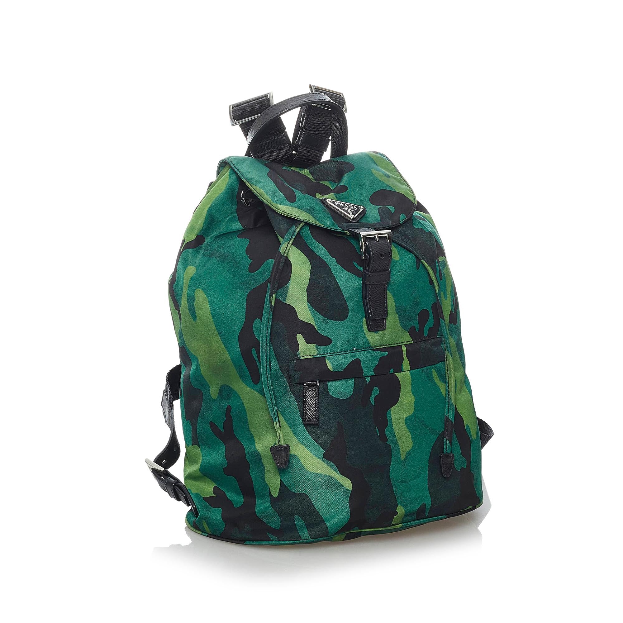 Prada Tessuto Camouflage Backpack (SHG-30078)