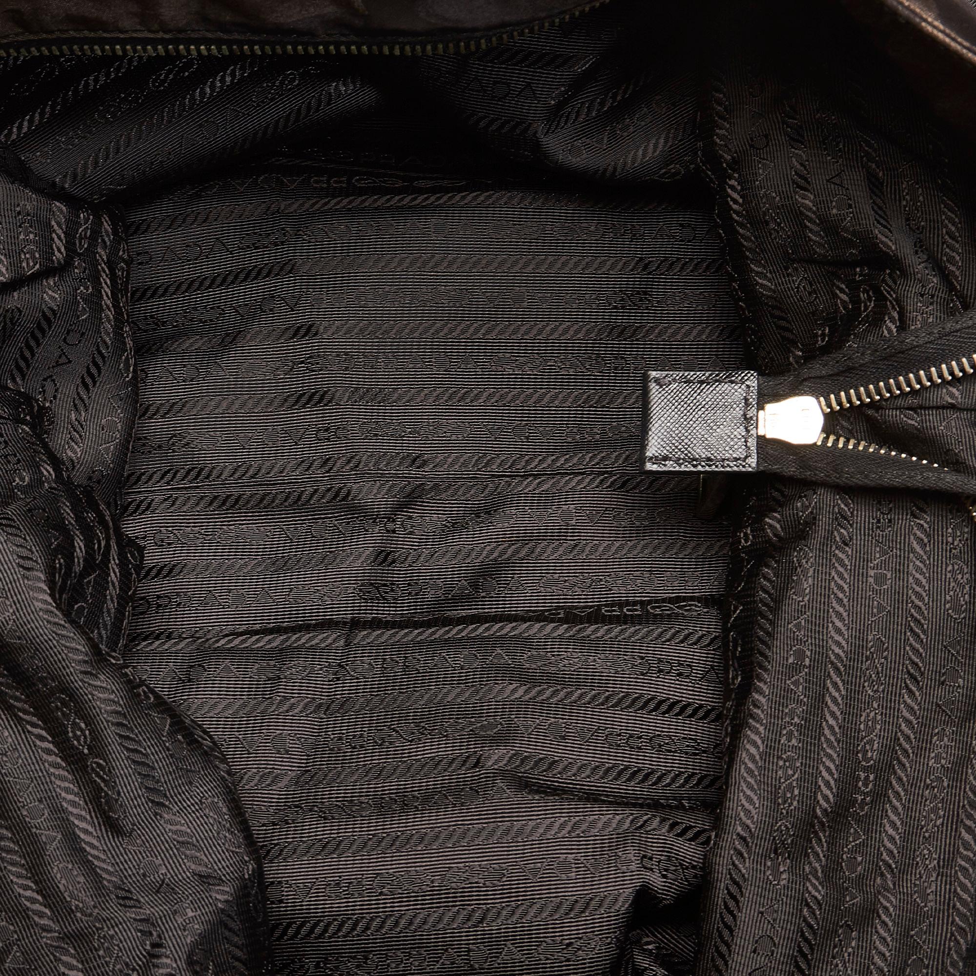 Prada Tessuto Camouflage Dragon Satchel (SHG-27300)