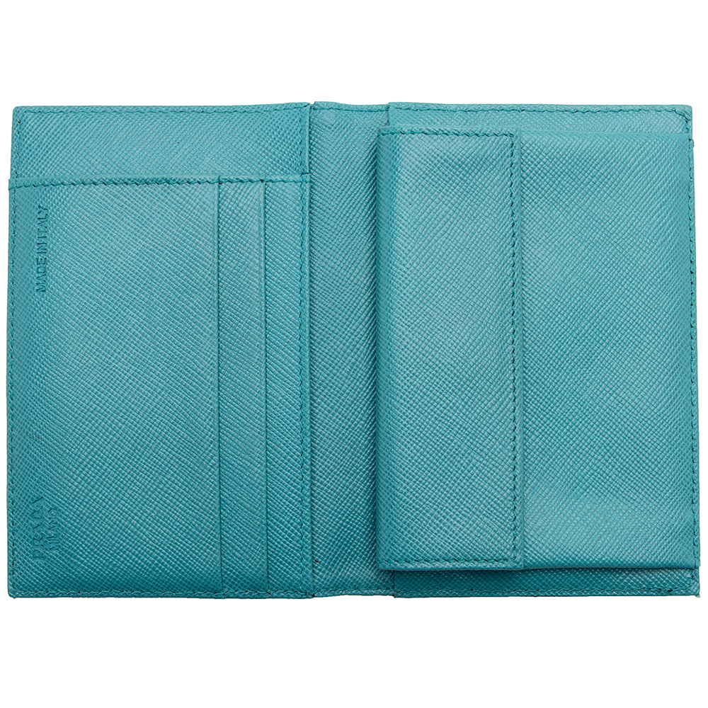 Prada Saffiano Leather Card Holder (SHF-16946)