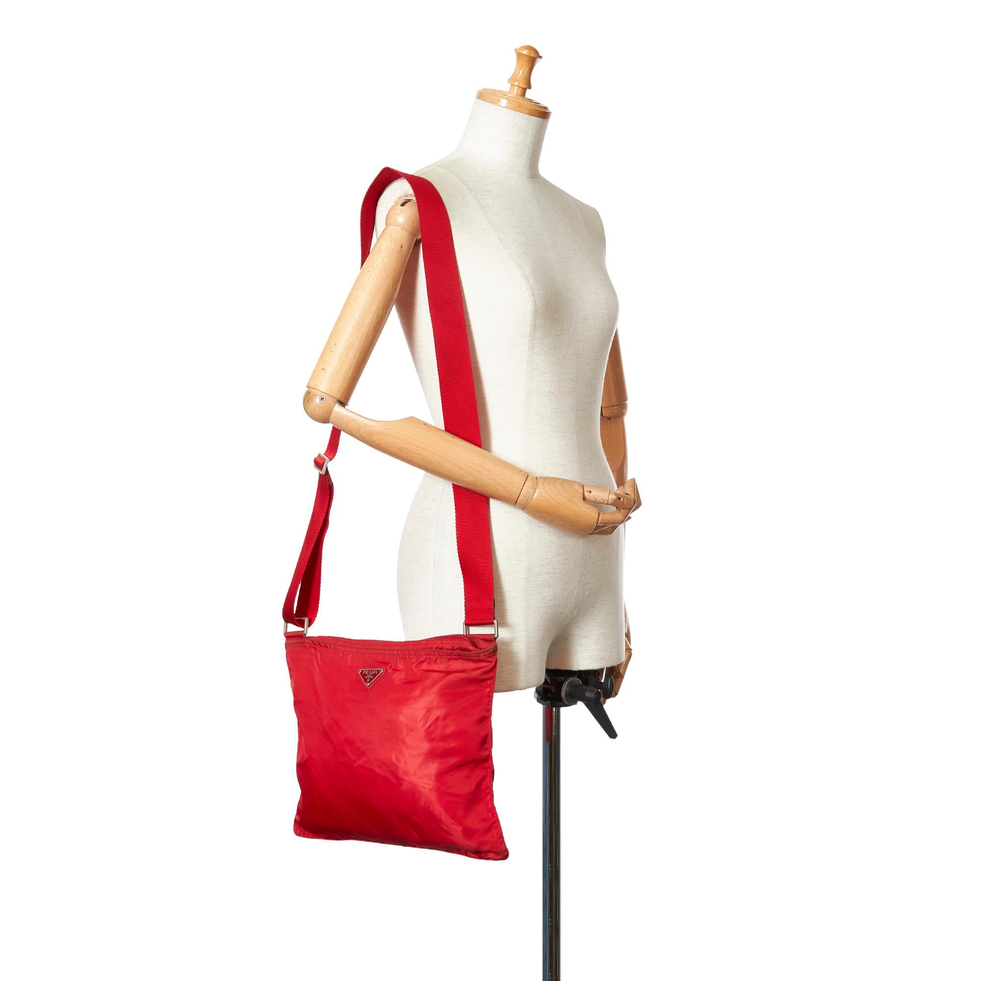 Prada Tessuto Crossbody Bag (SHG-26020)