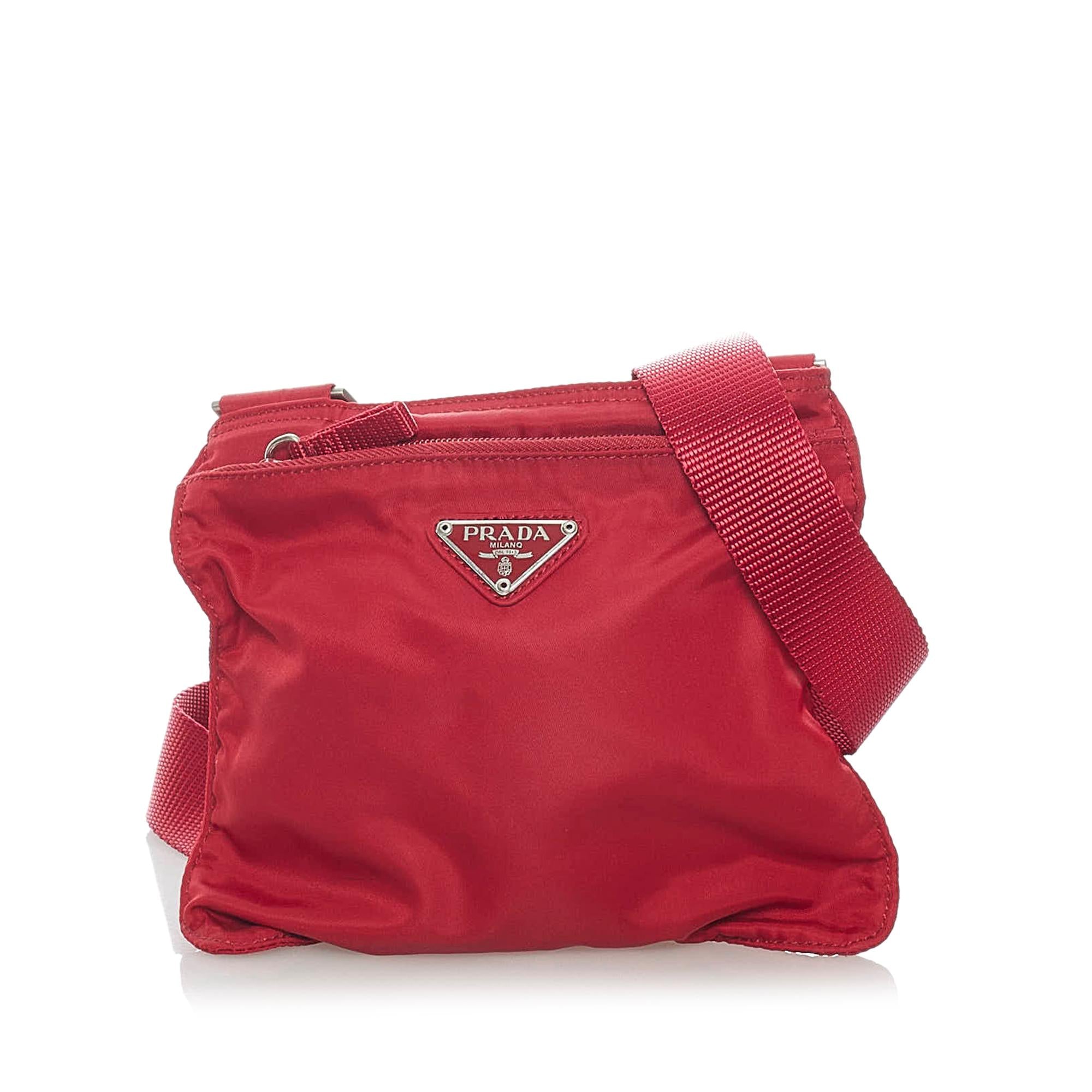 Prada Tessuto Crossbody Bag (SHG-32604)