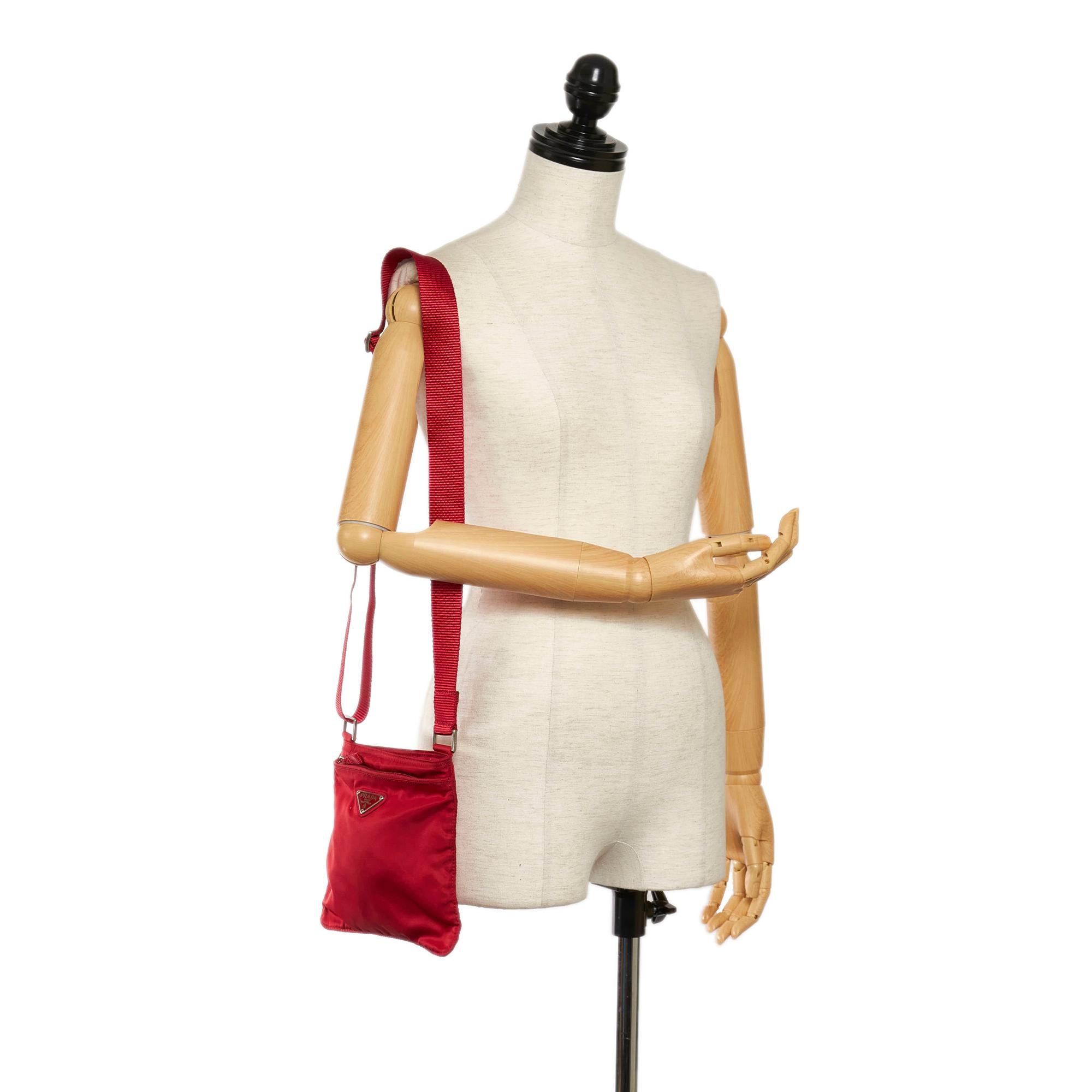 Prada Tessuto Crossbody Bag (SHG-32604)