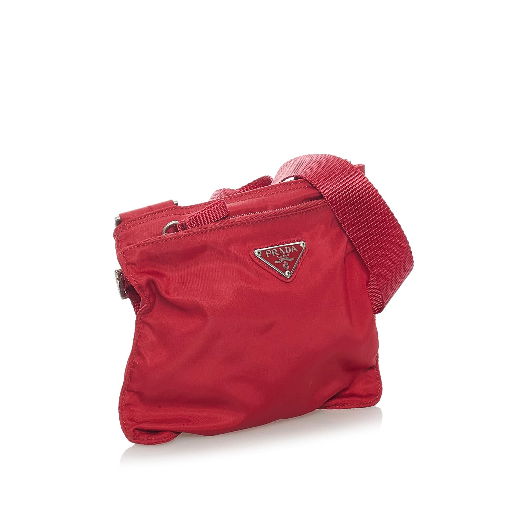 Prada Tessuto Crossbody Bag (SHG-32604)