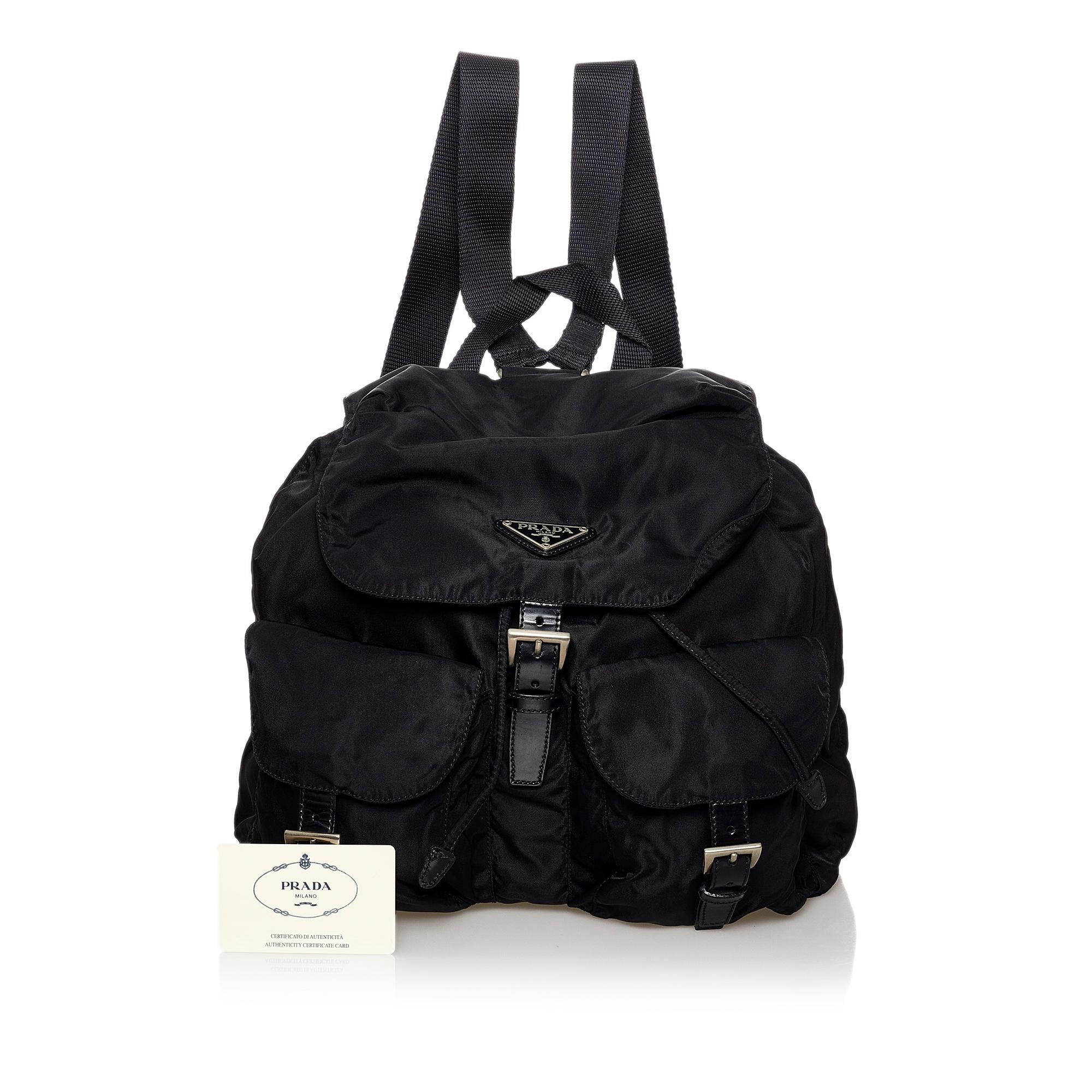 Prada Tessuto Drawstring Backpack (SHG-30861)