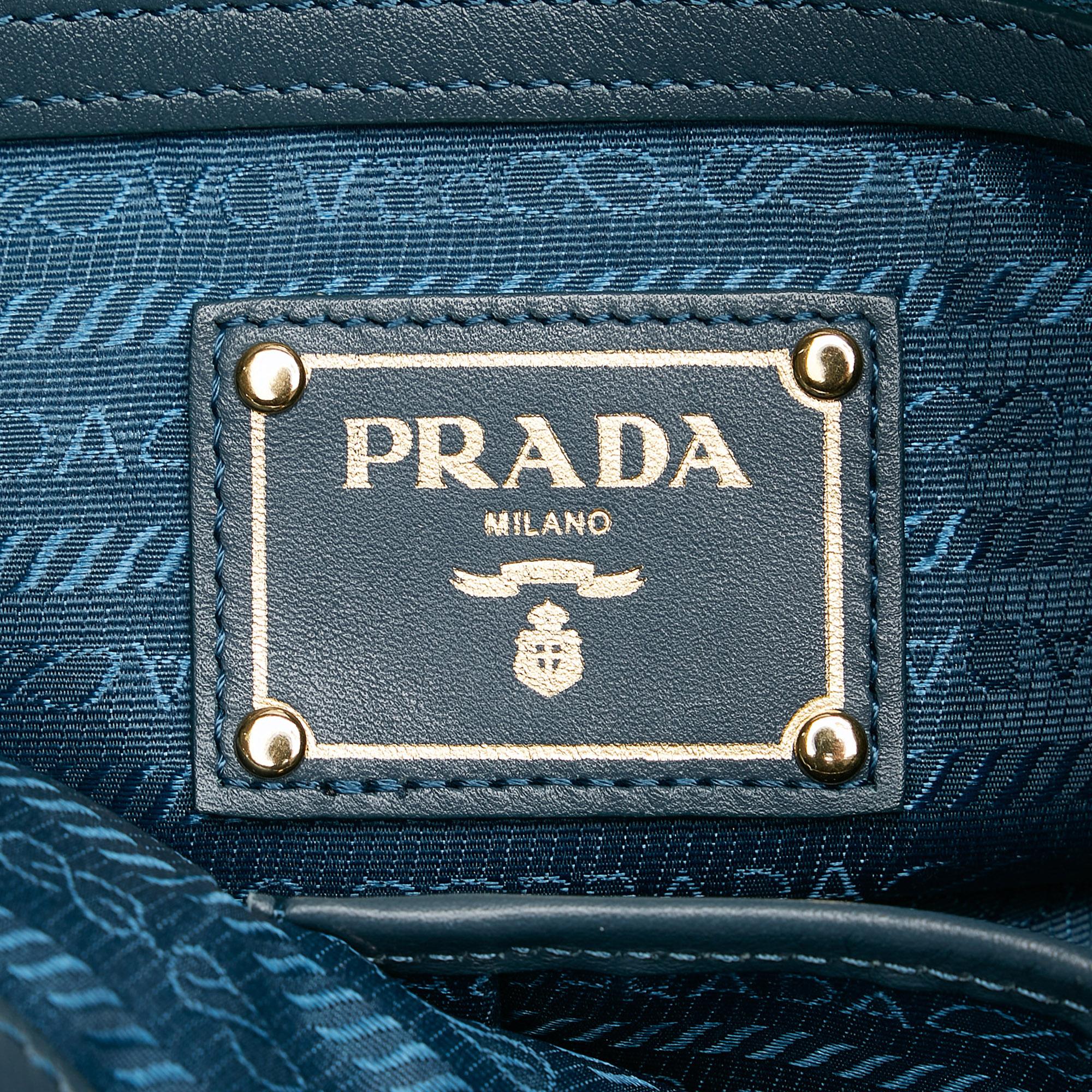 Prada Tessuto Gaufre Handbag (SHG-GB2NlG)