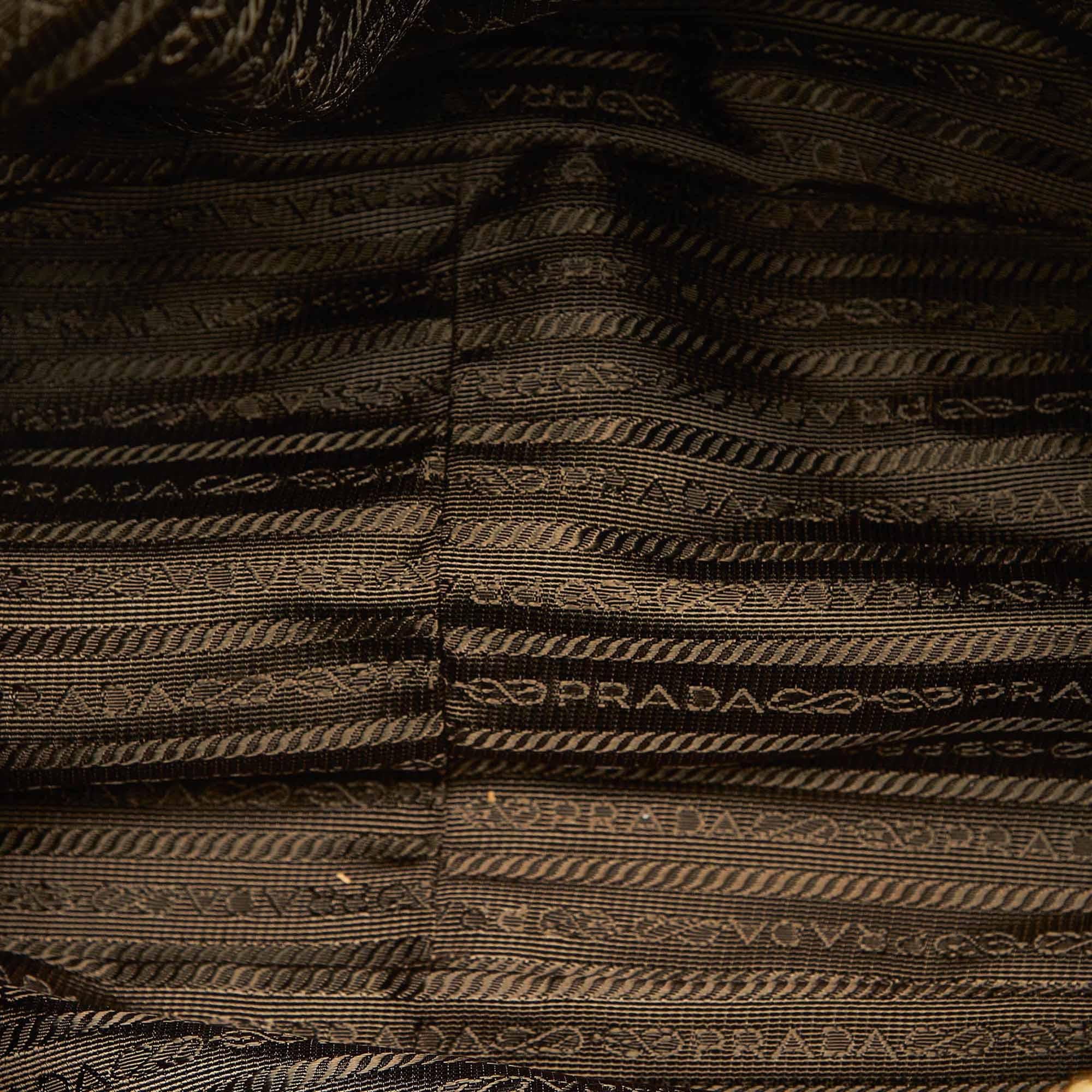 Prada Tessuto Gaufre Satchel (SHG-19320)