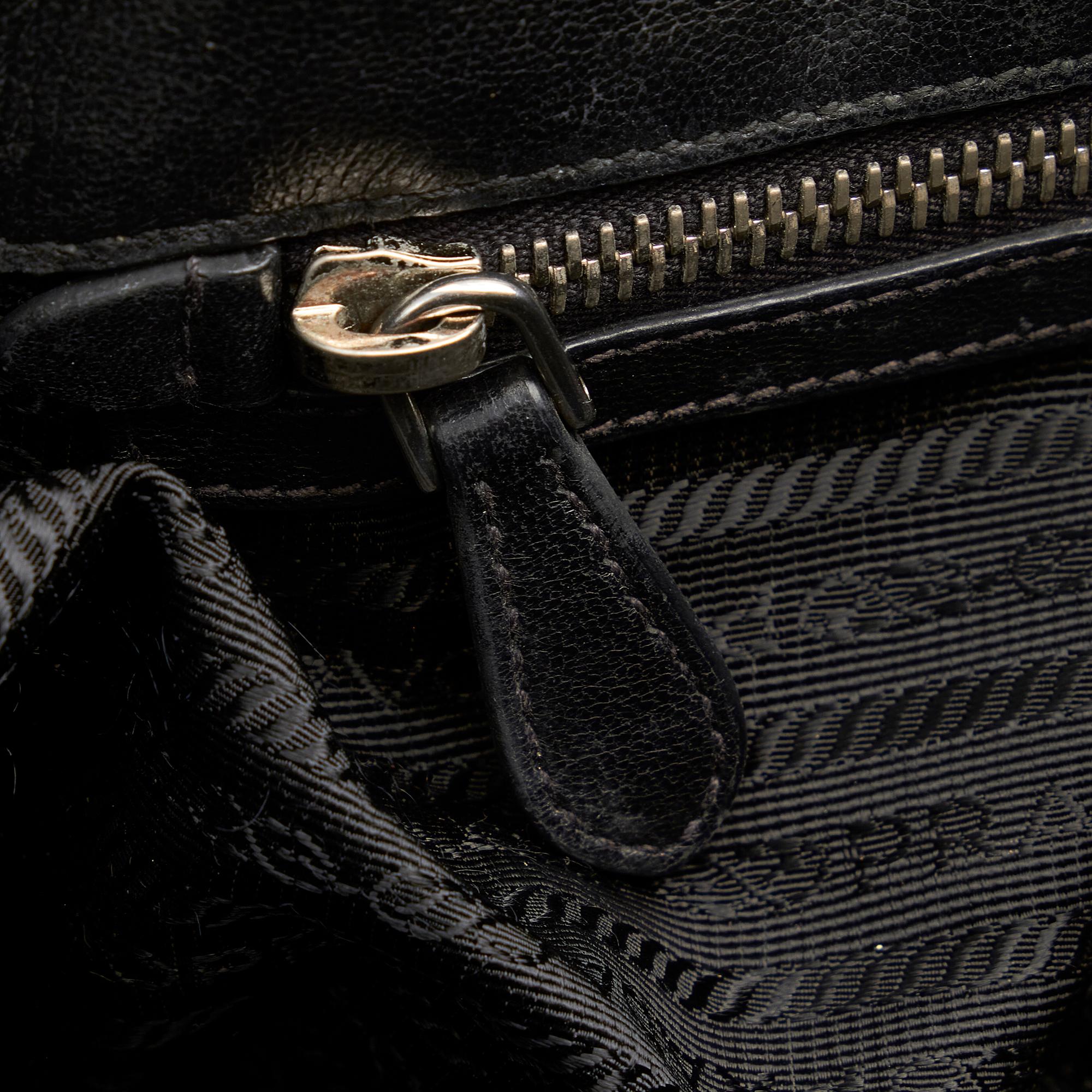 Prada Tessuto Gaufre Satchel (SHG-24824)