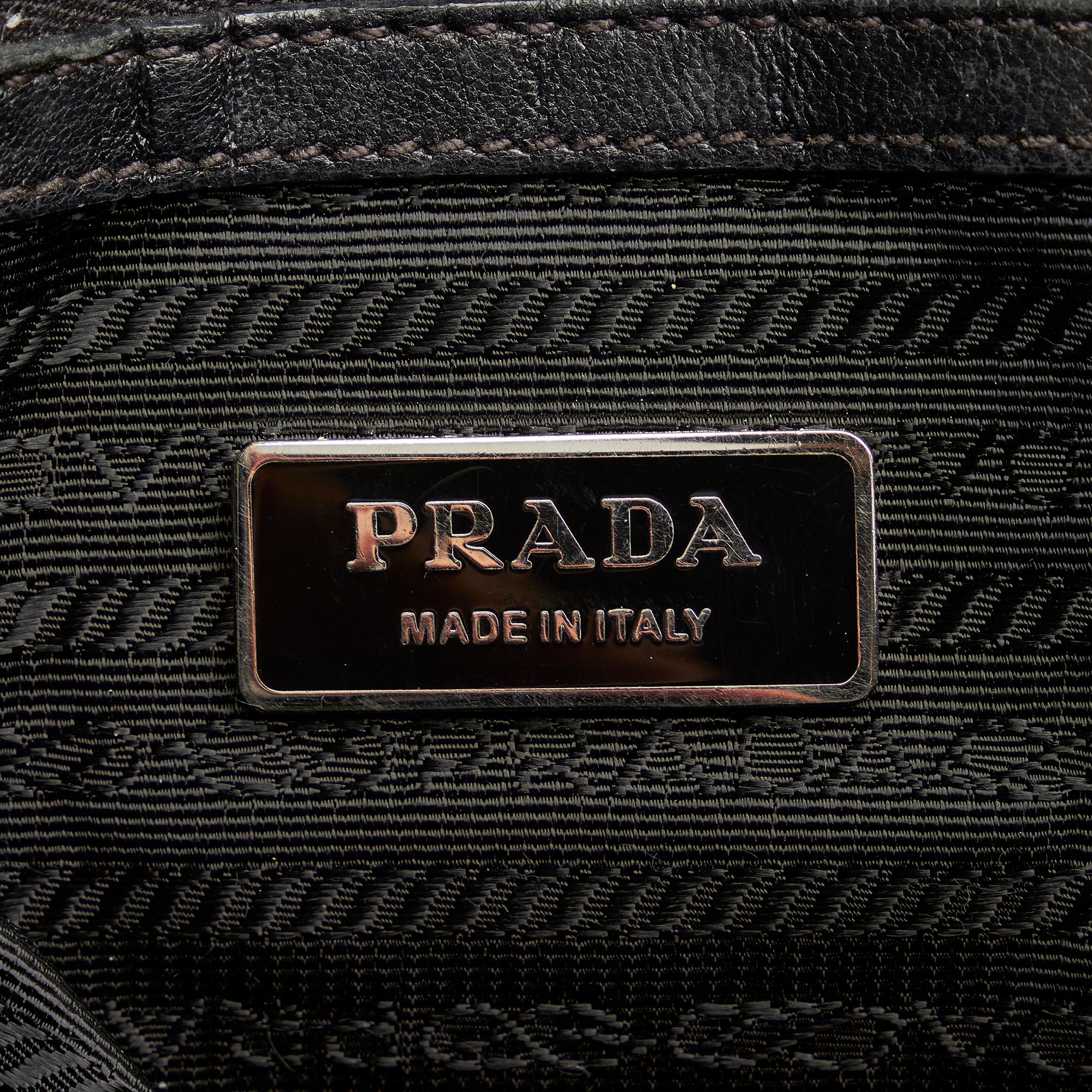 Prada Tessuto Gaufre Satchel (SHG-24824)