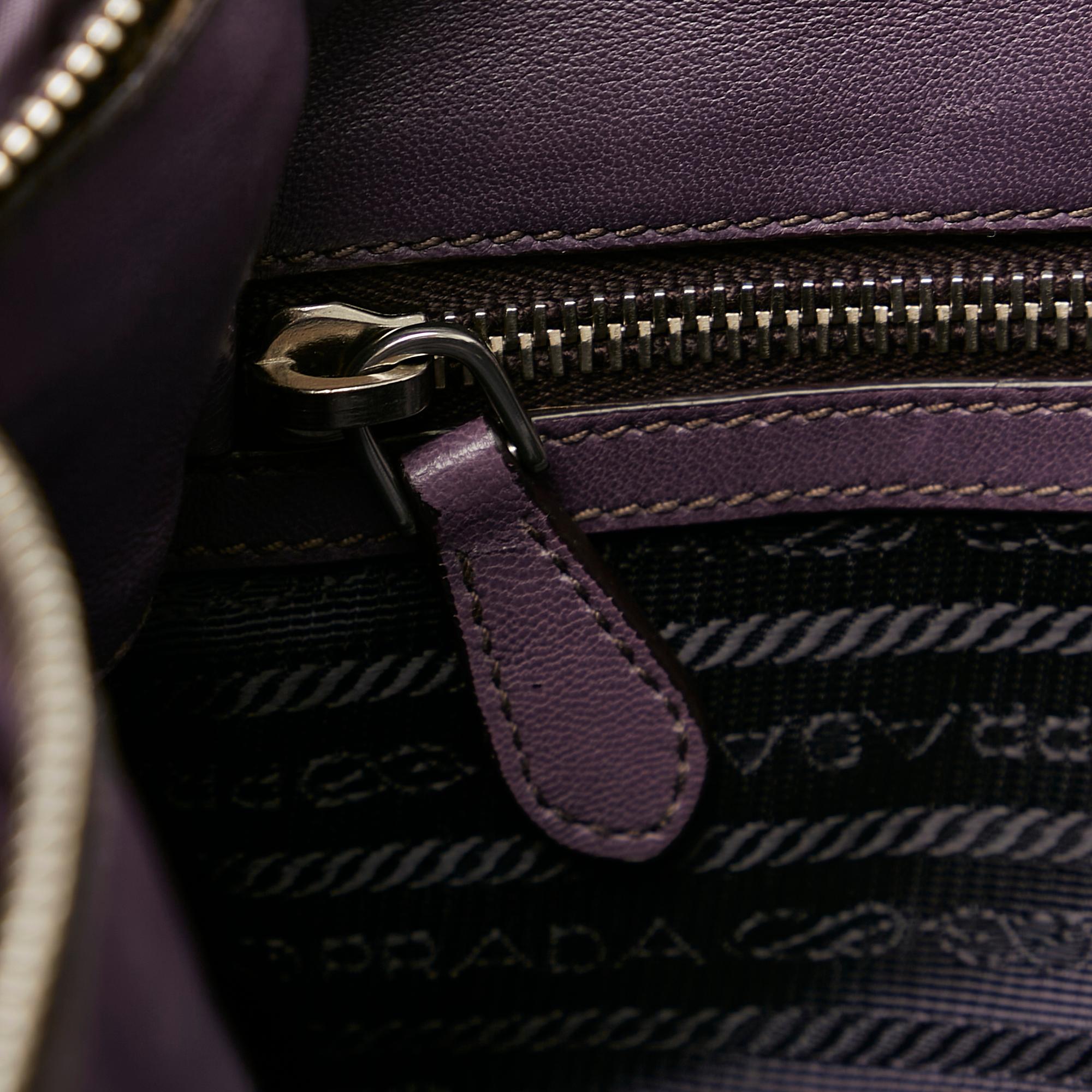 Prada Tessuto Gaufre Satchel (SHG-26158)