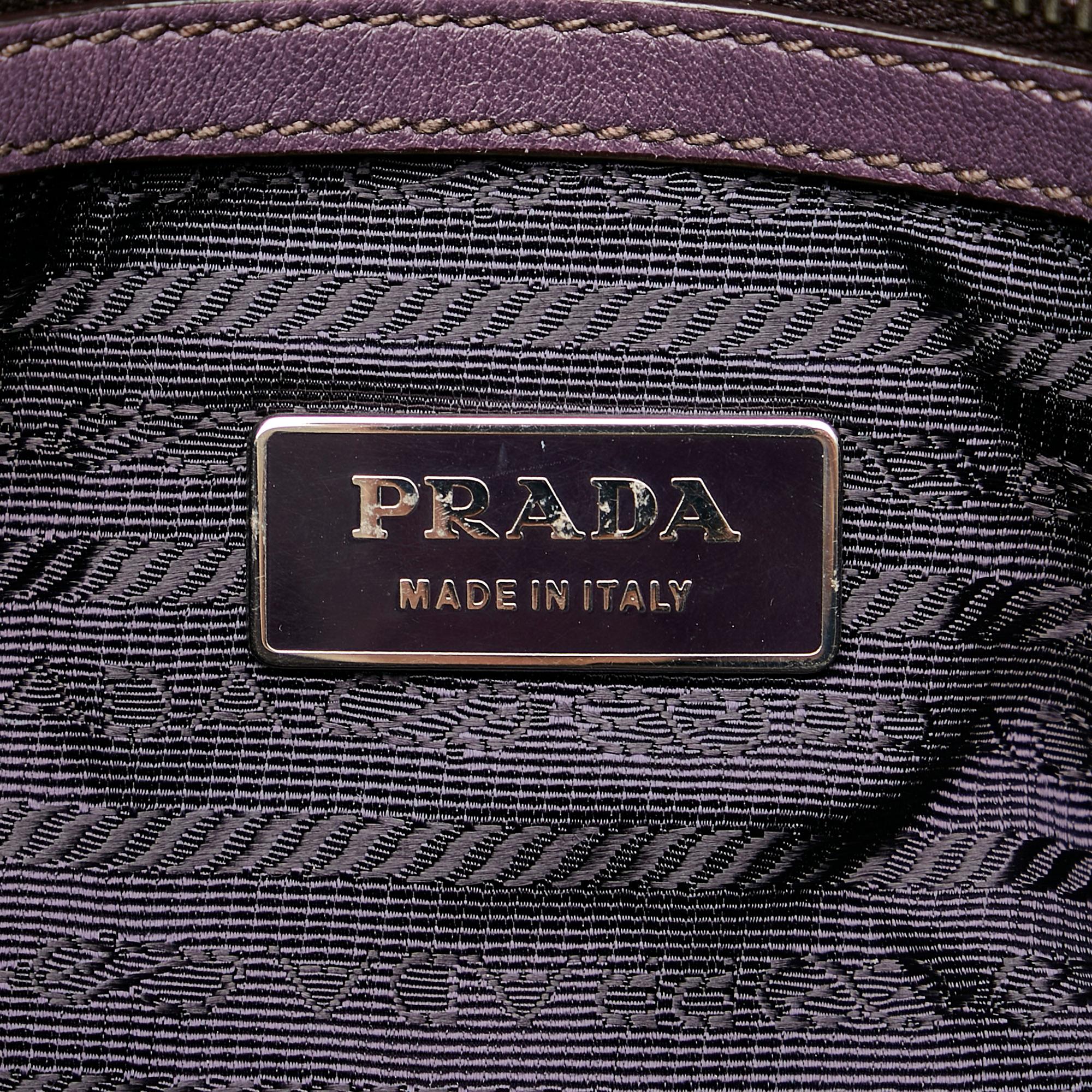 Prada Tessuto Gaufre Satchel (SHG-26158)
