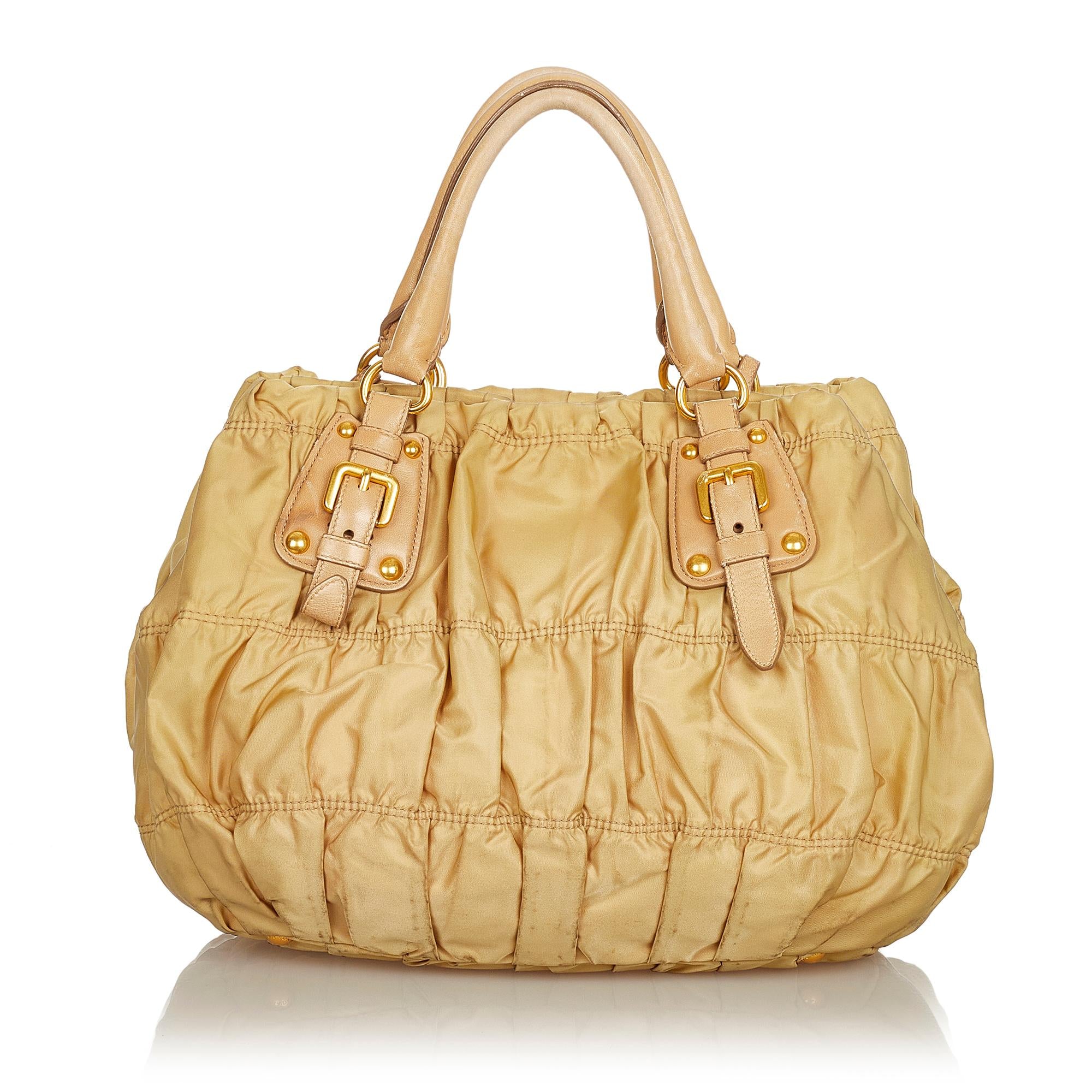 Prada Tessuto Gaufre Satchel (SHG-26219)