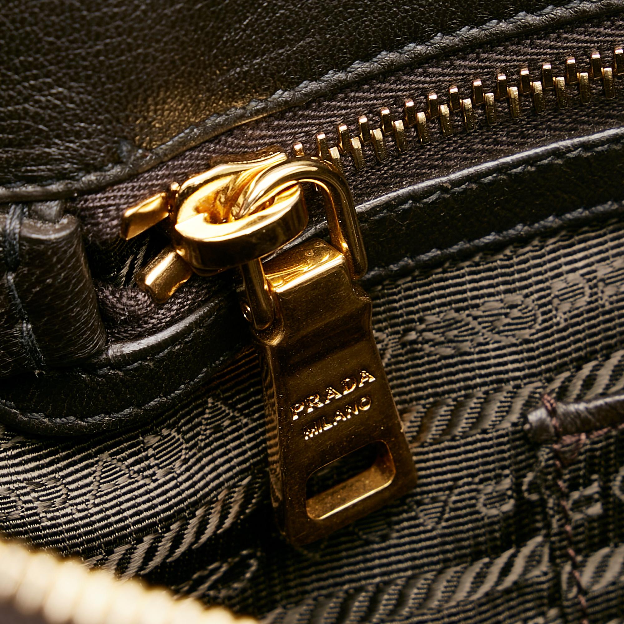 Prada Tessuto Gaufre Satchel (SHG-27156)