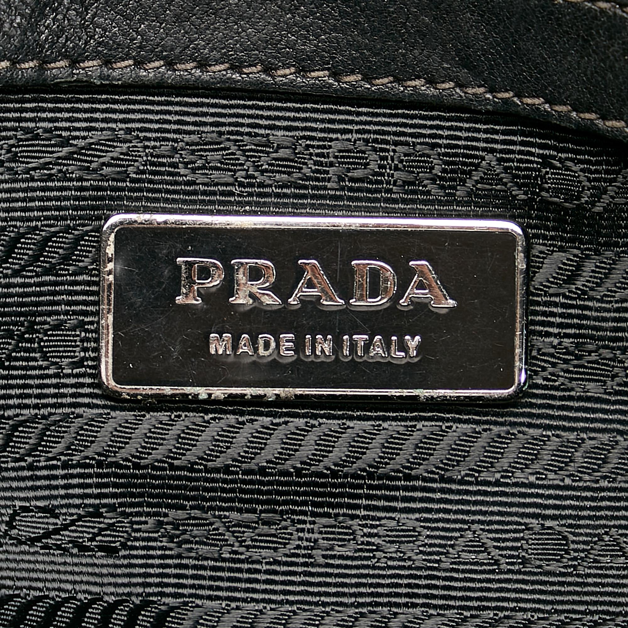 Prada Tessuto Gaufre Satchel (SHG-27158)