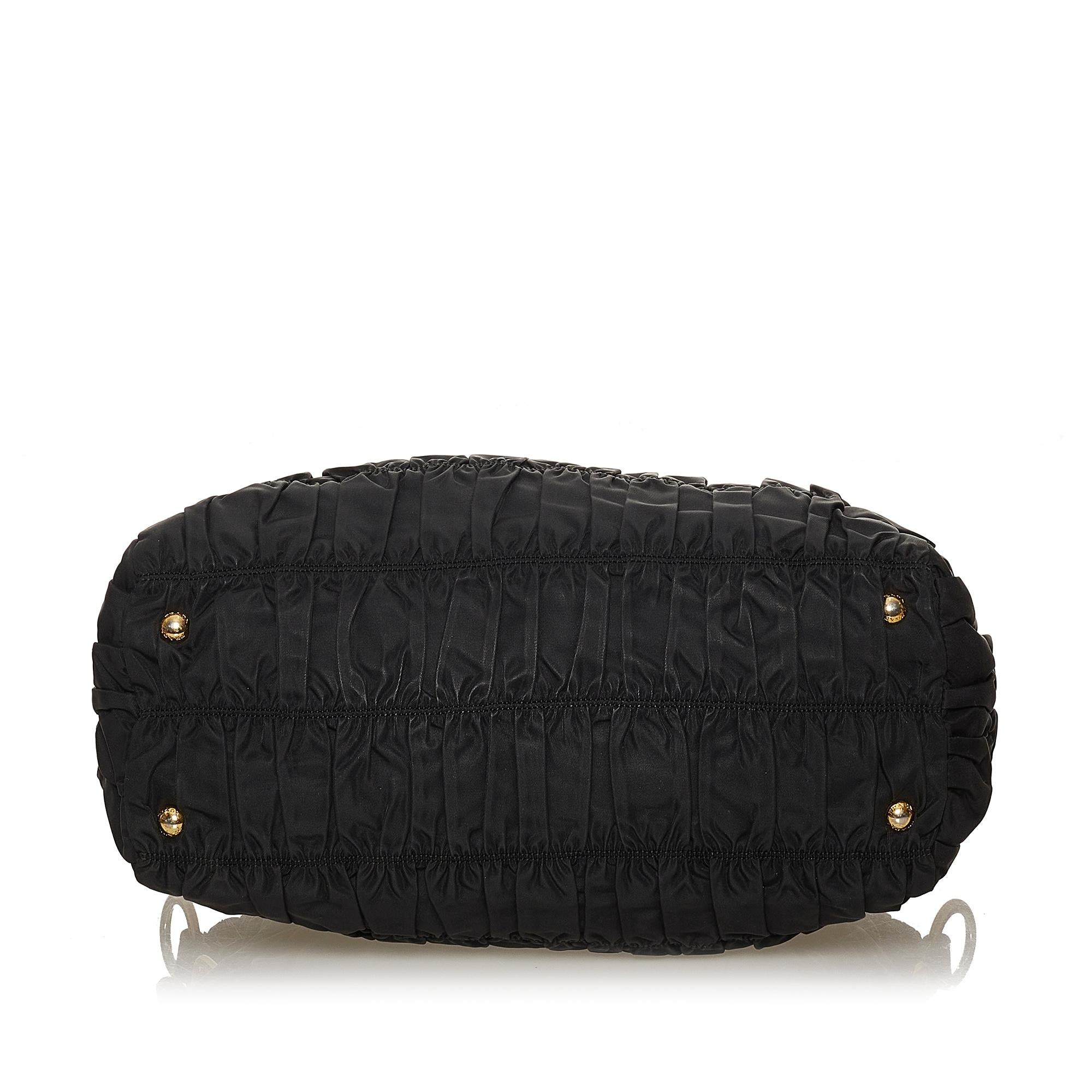 Prada Tessuto Gaufre Satchel (SHG-28929)