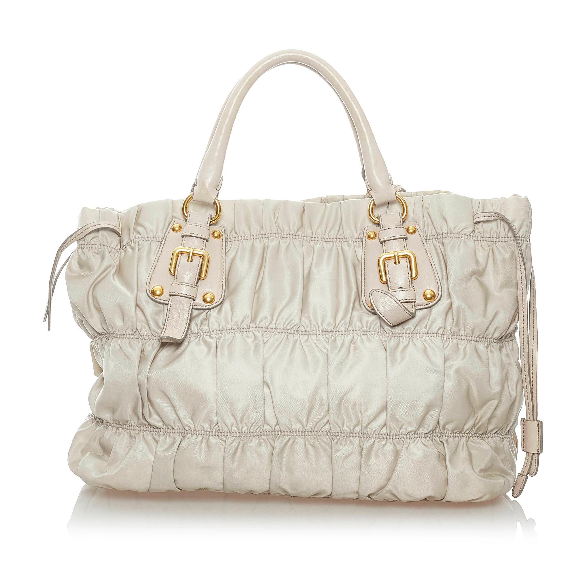 Prada Tessuto Gaufre Satchel (SHG-32389)