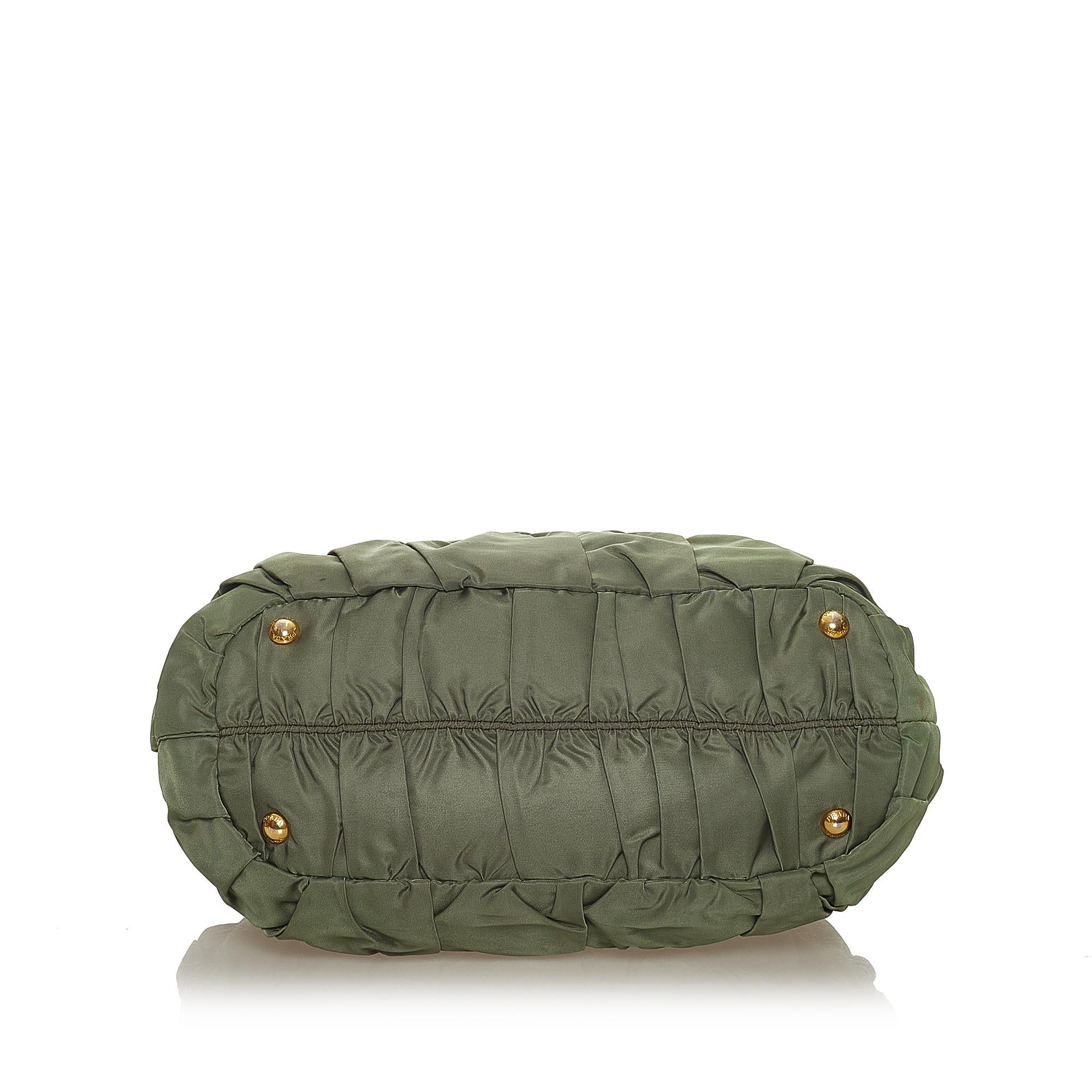 Prada Tessuto Gaufre Tote Bag (SHG-27629)