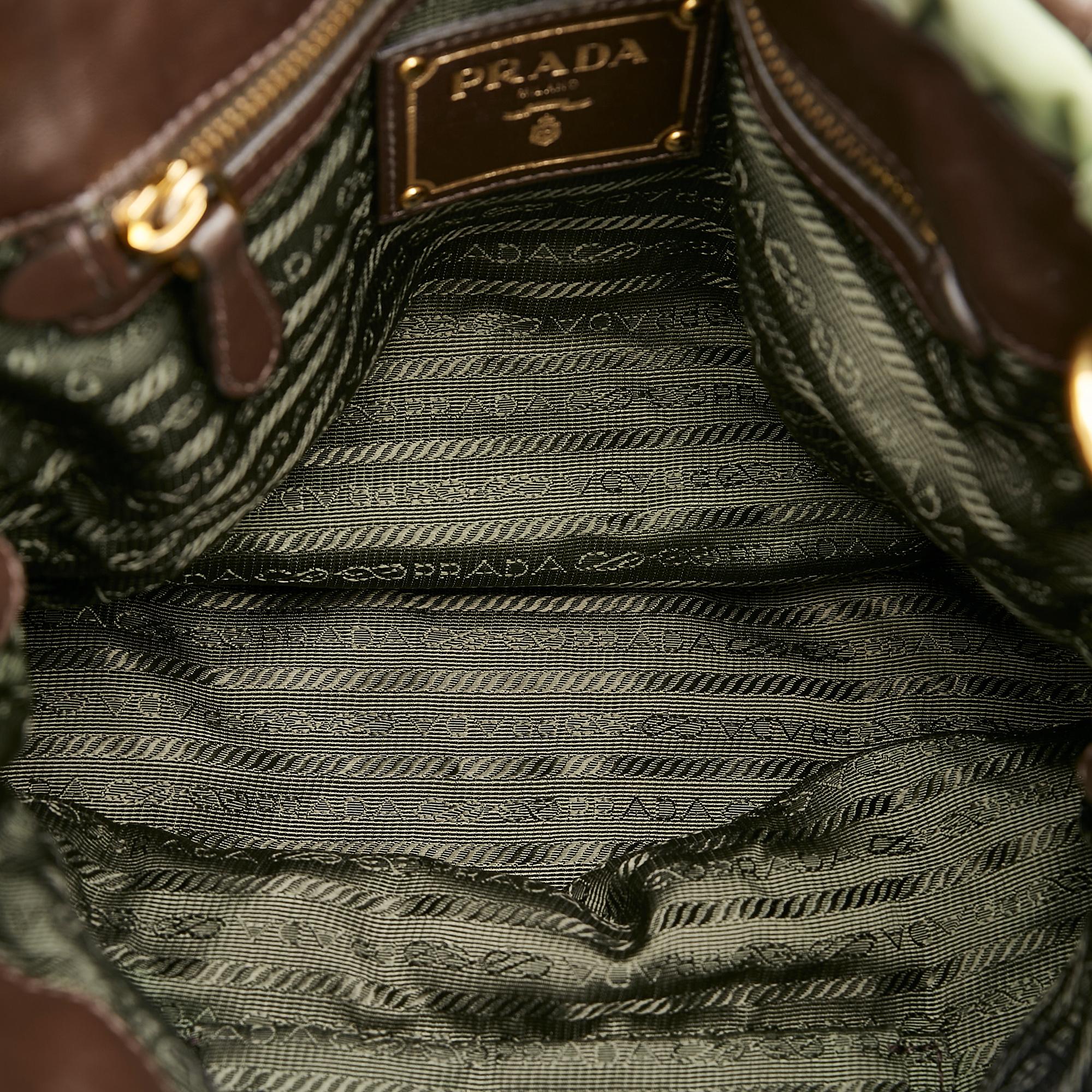 Prada Tessuto Gaufre Tote Bag (SHG-27629)