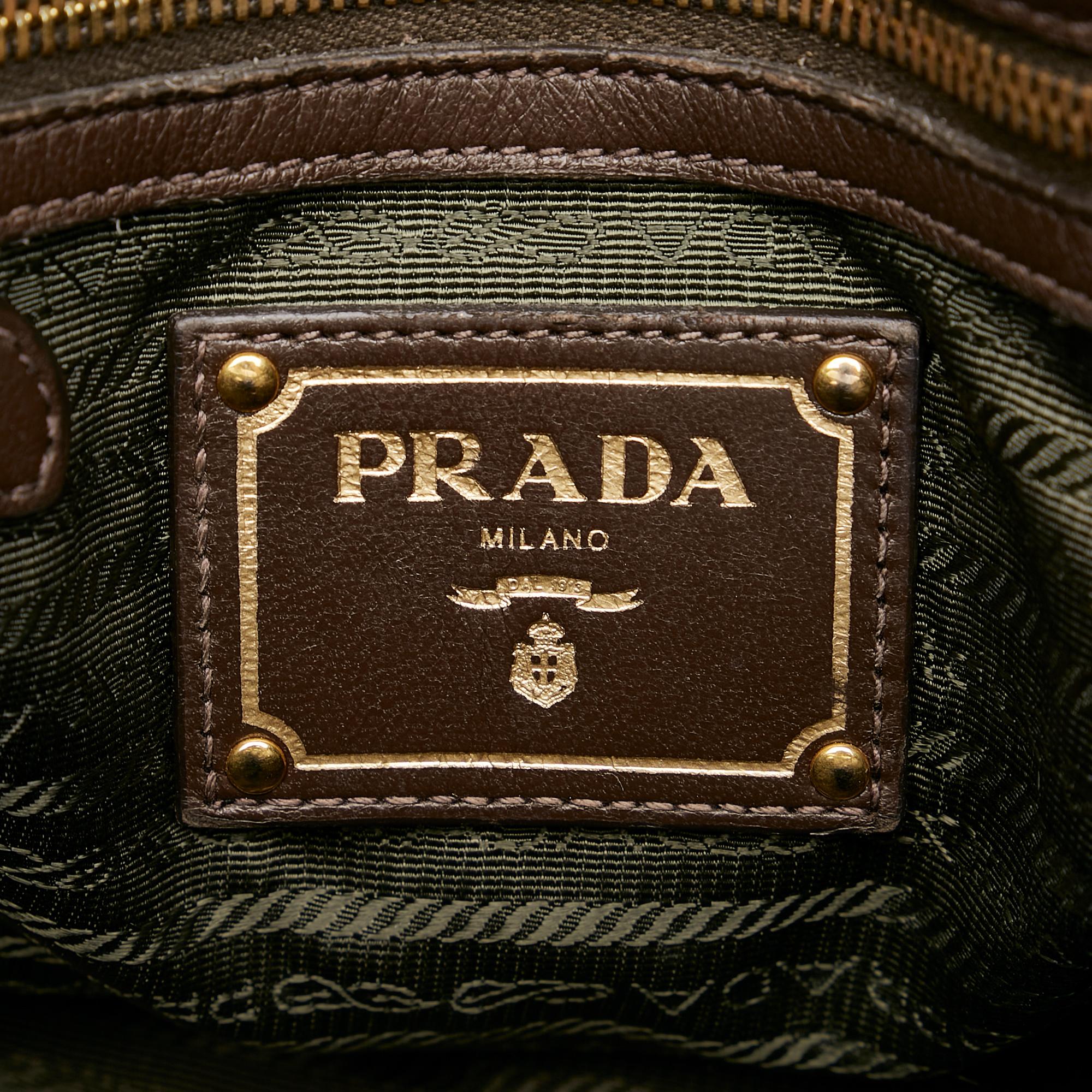 Prada Tessuto Gaufre Tote Bag (SHG-27629)