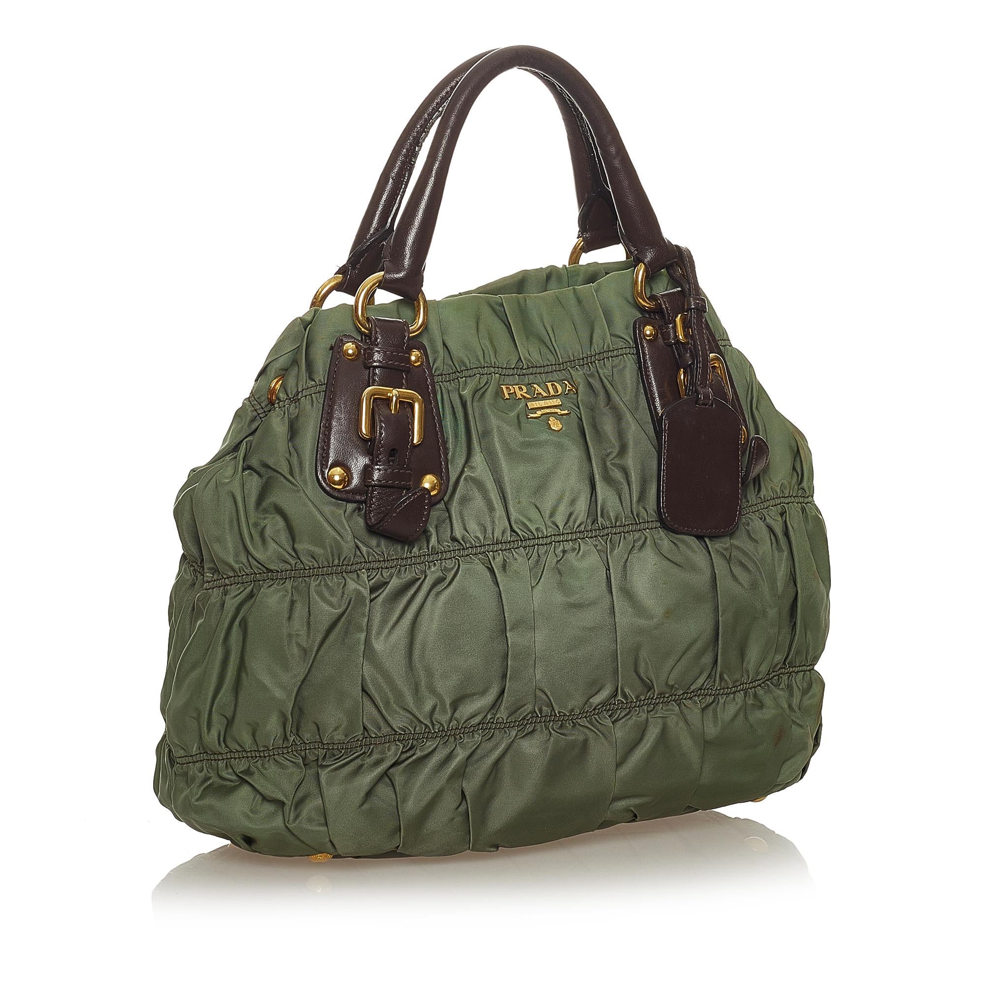 Prada Tessuto Gaufre Tote Bag (SHG-27629)