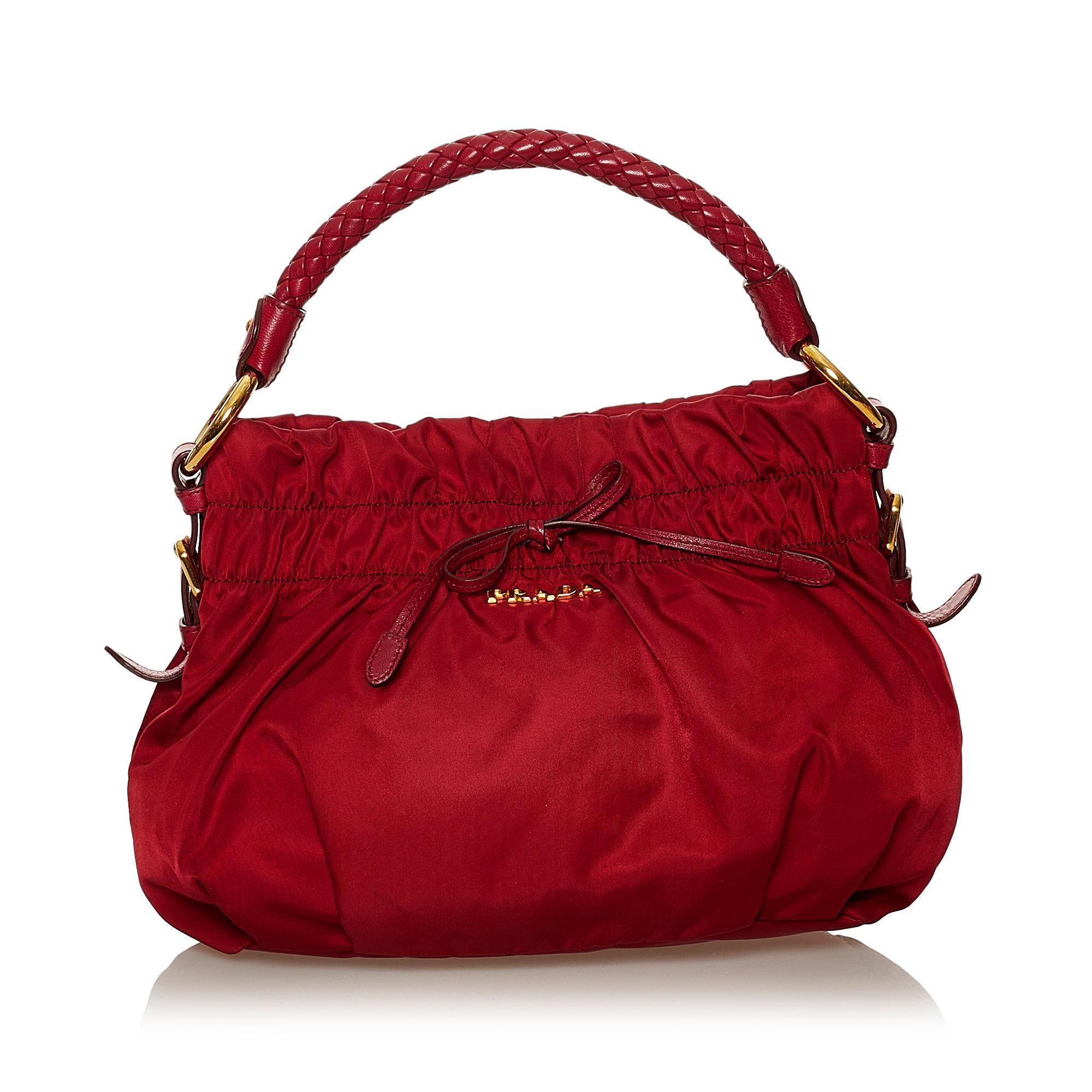 Prada Tessuto Handbag (SHG-29064)
