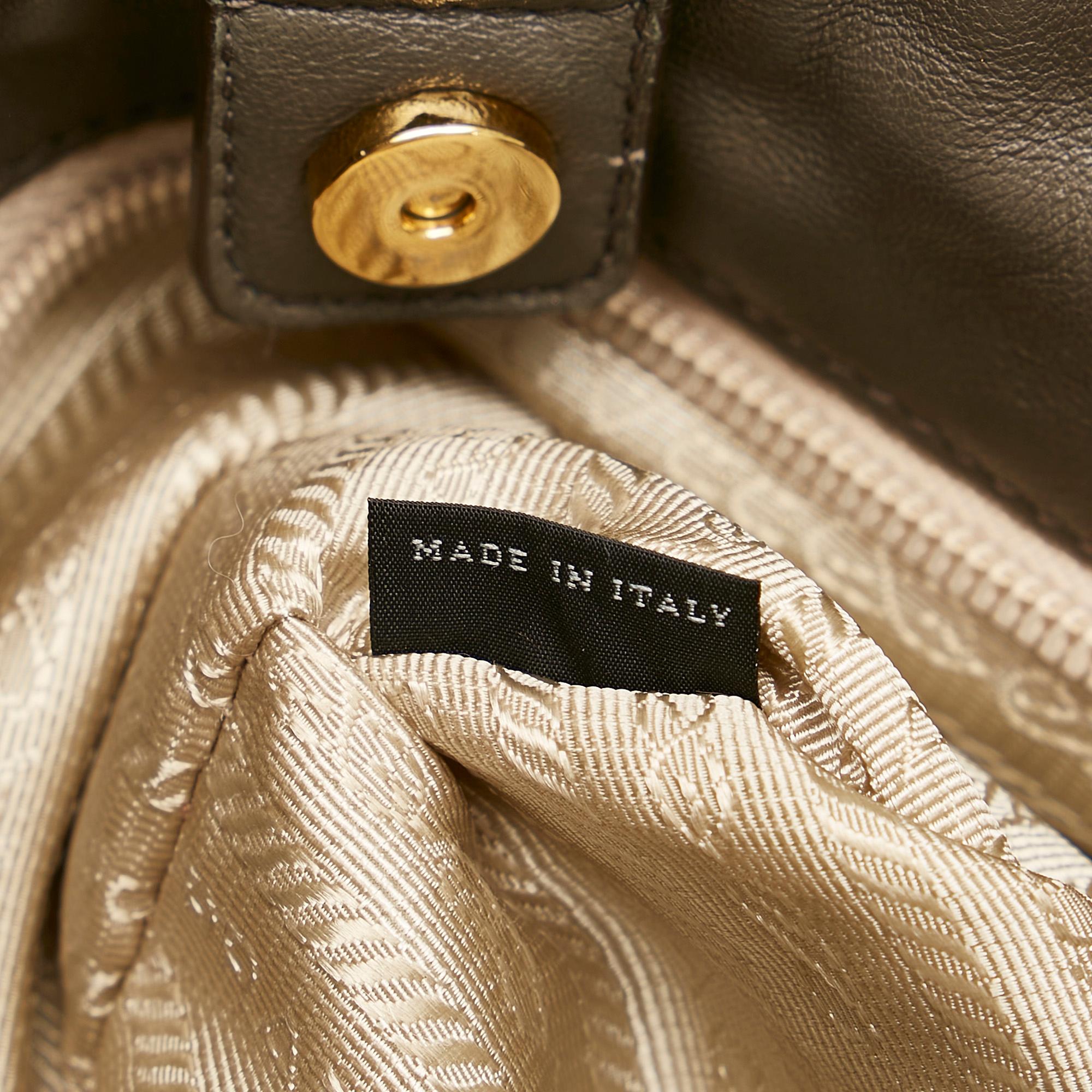 Prada Tessuto Handbag (SHG-36112)