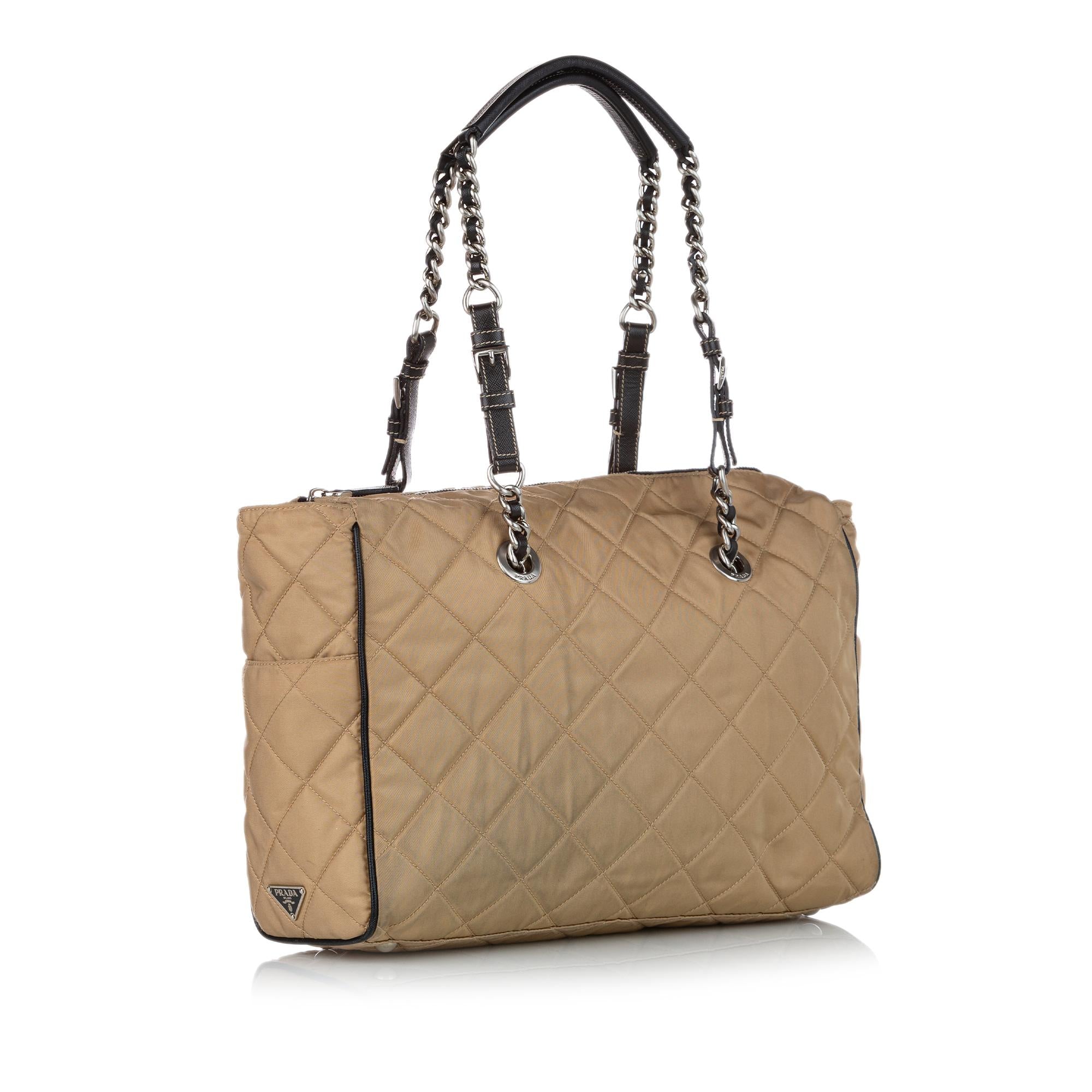 Prada Tessuto Impuntu Tote Bag (SHG-27026)