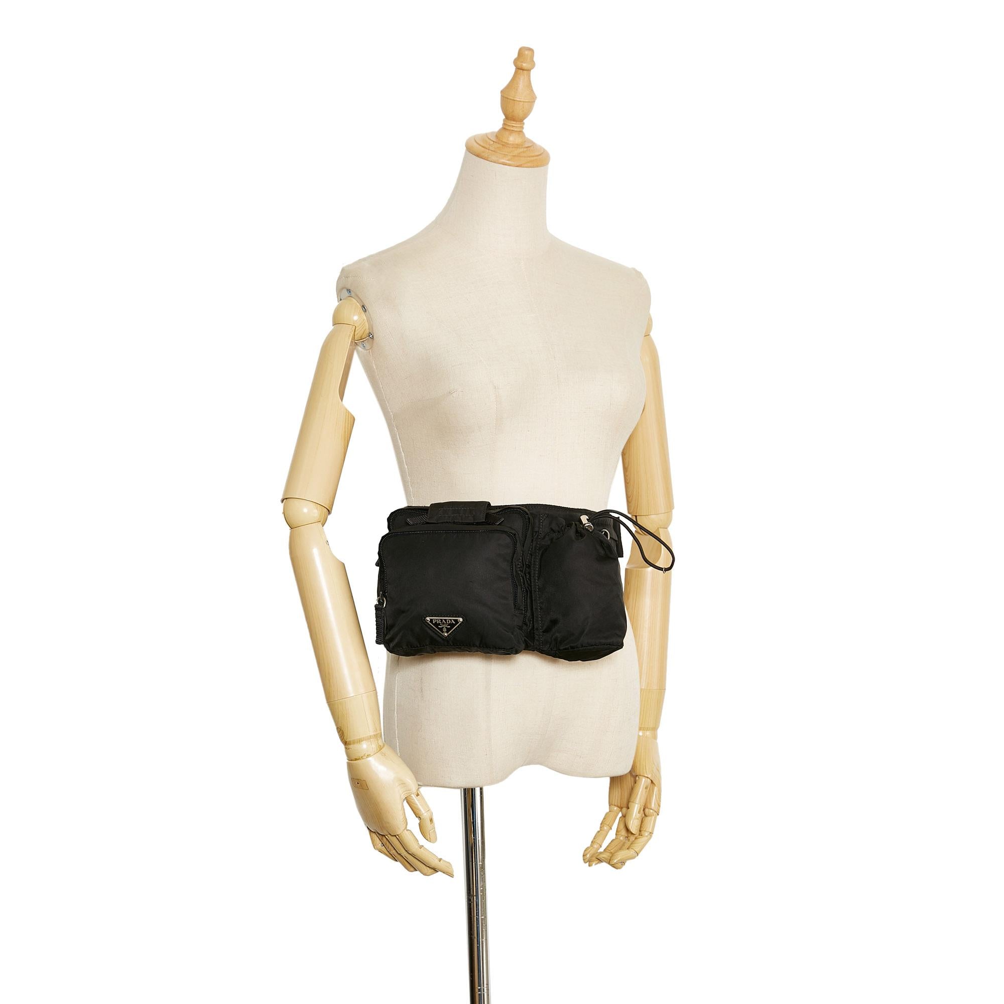 Prada Tessuto Montagna Belt Bag (SHG-a7T0Ab)