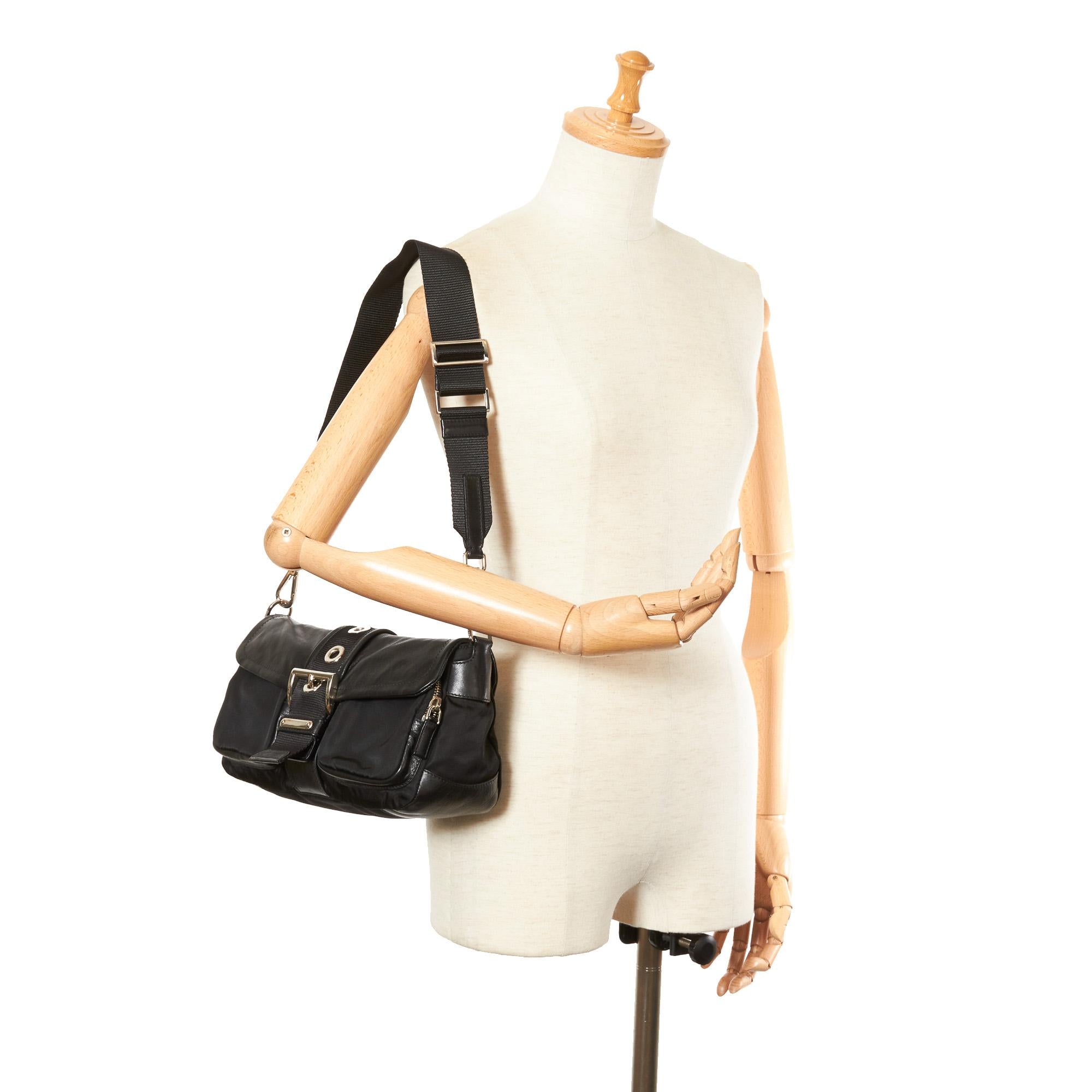 Prada Tessuto Shoulder Bag (SHG-27033)