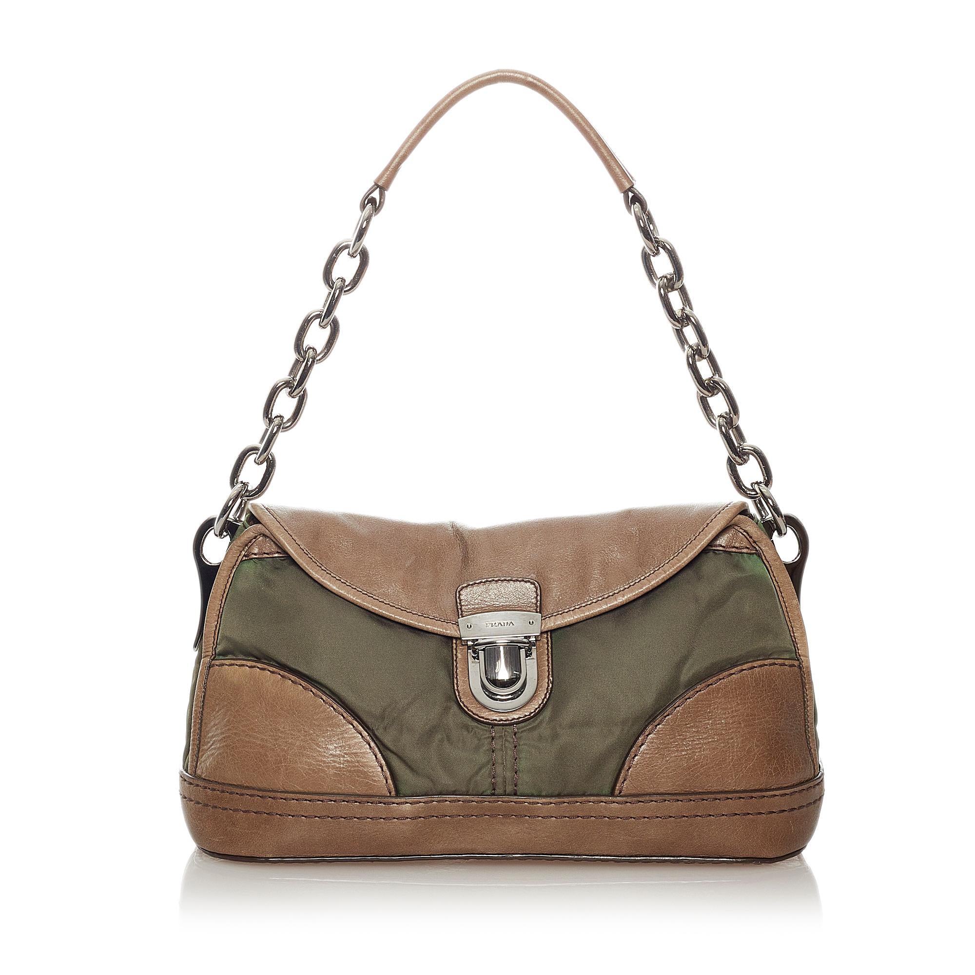 Prada Tessuto Shoulder Bag (SHG-28659)