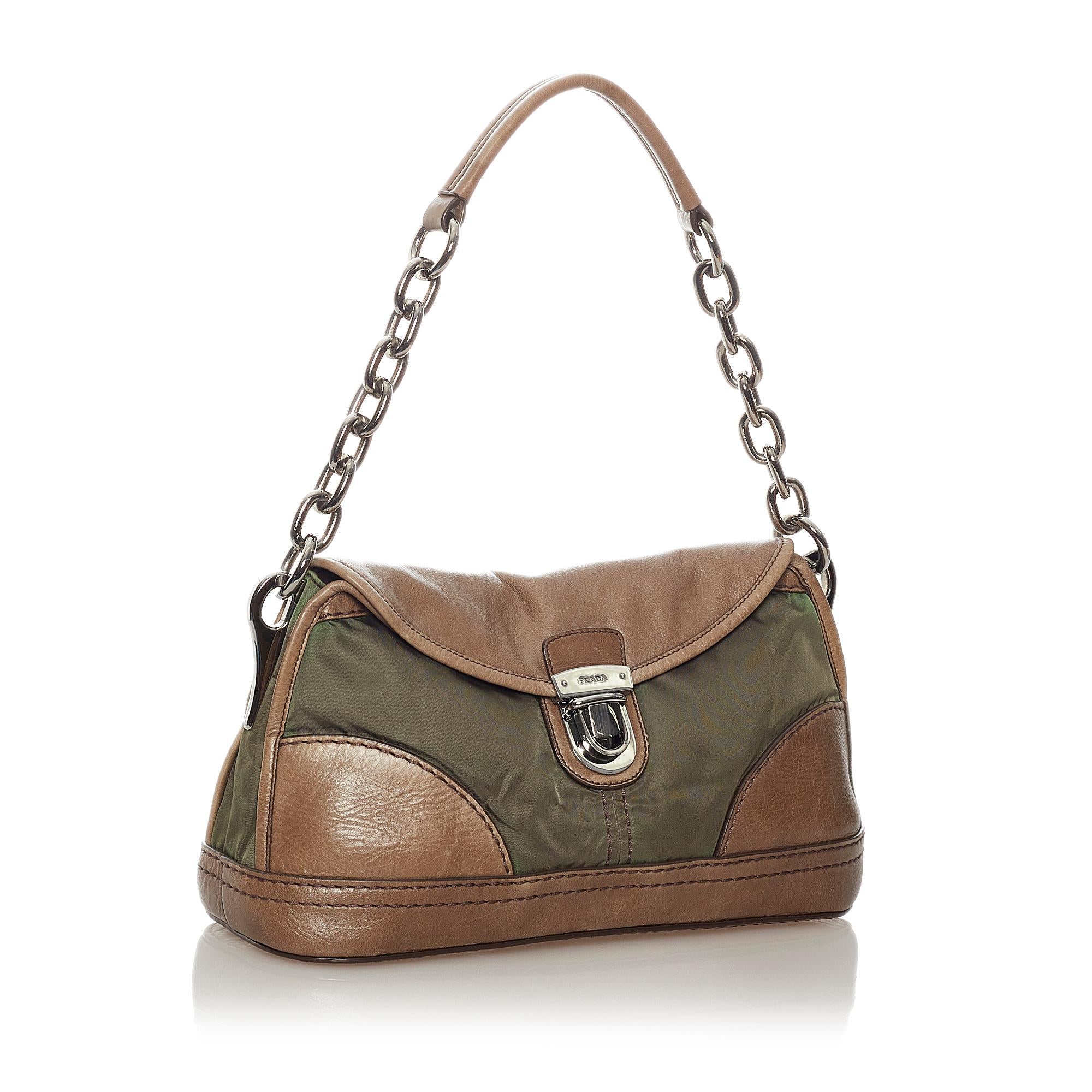 Prada Tessuto Shoulder Bag (SHG-28659)