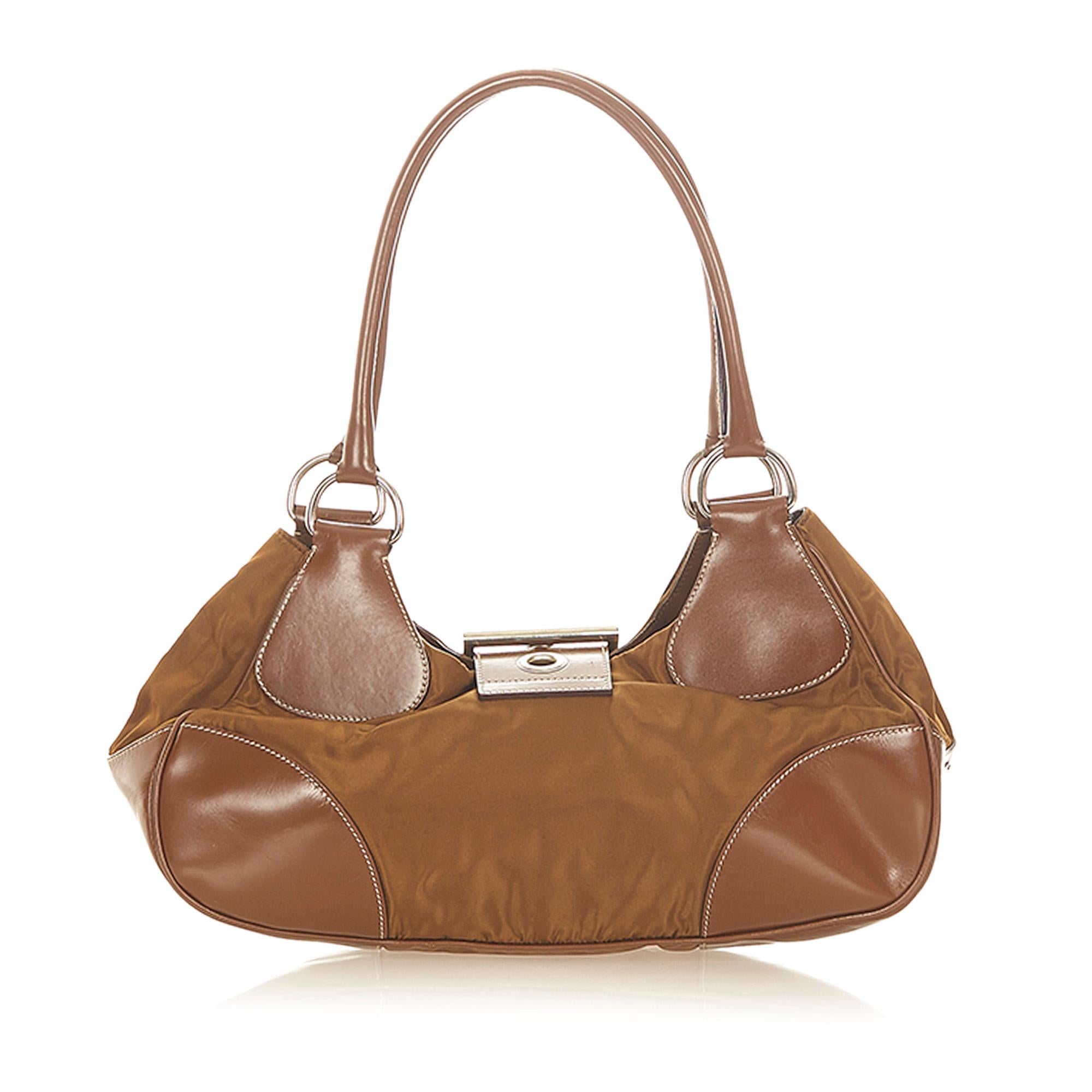 Prada Tessuto Shoulder Bag (SHG-32138)