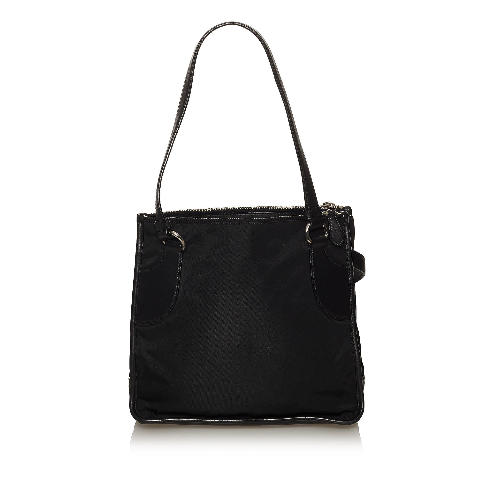 Prada Tessuto Shoulder Bag (SHG-36085)