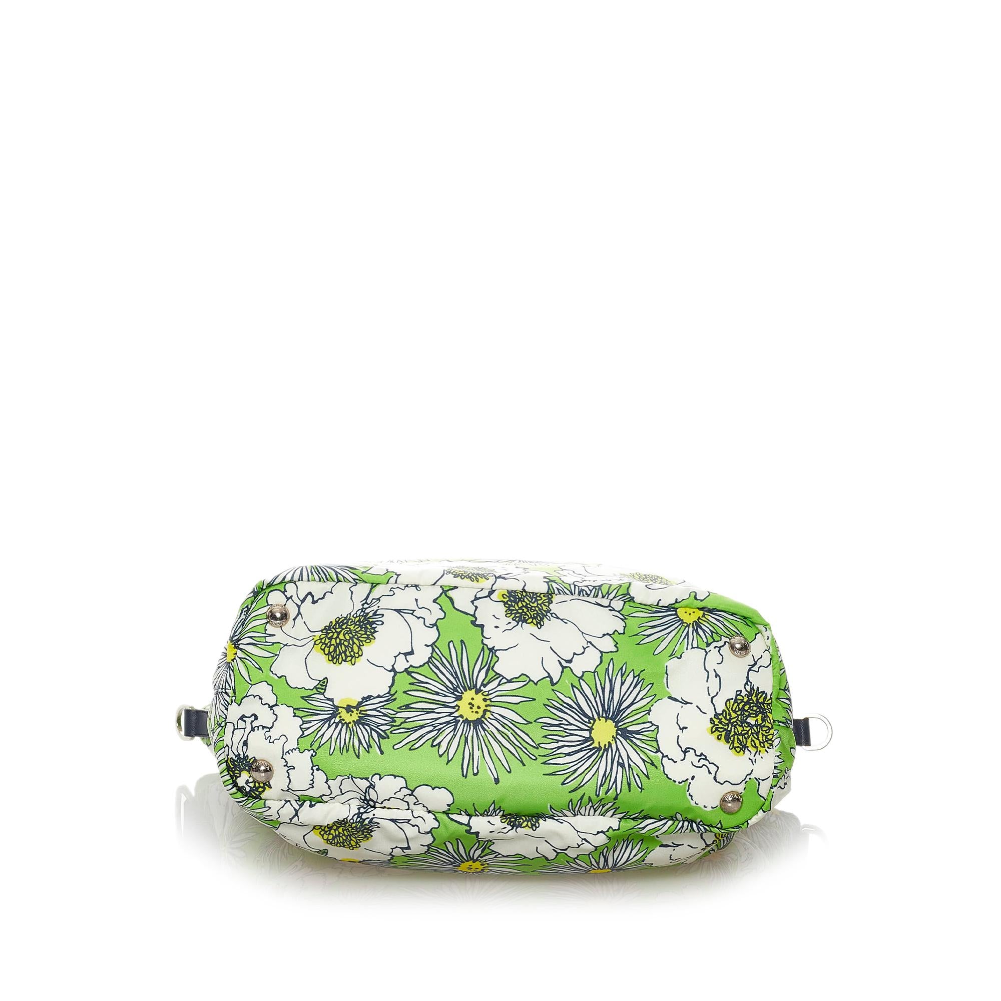 Prada Tessuto Stampato Satchel (SHG-28372)