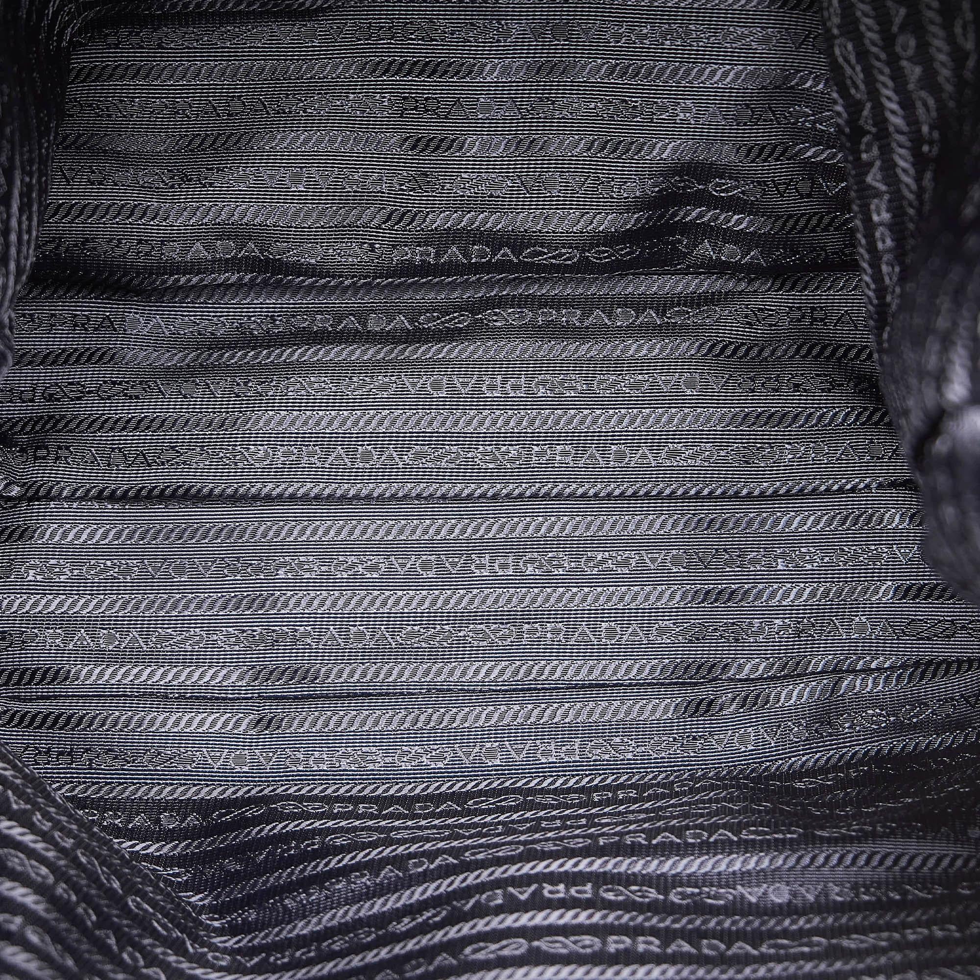 Prada Tessuto Stampato Satchel (SHG-28372)